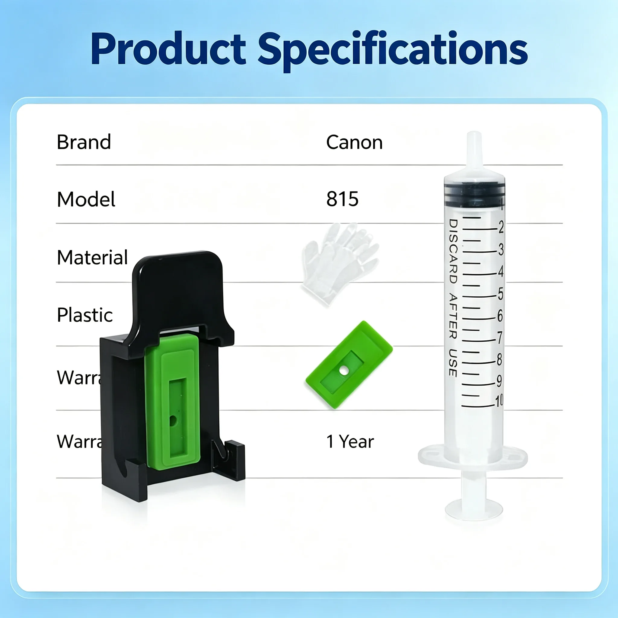 Canon 815 Ink Cartridge Clip view 2