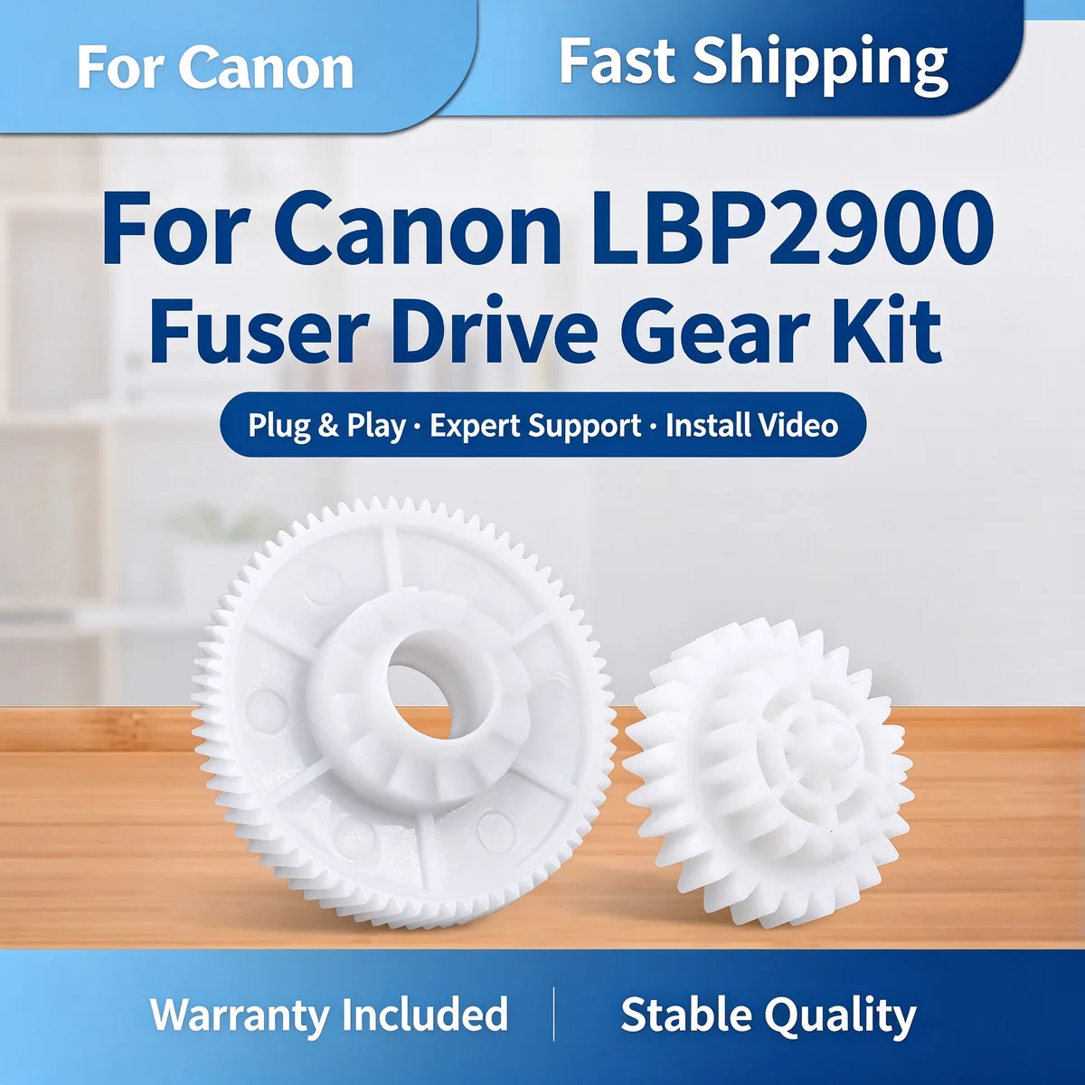For Canon LBP2900 Fuser Drive Gear Kit view 1