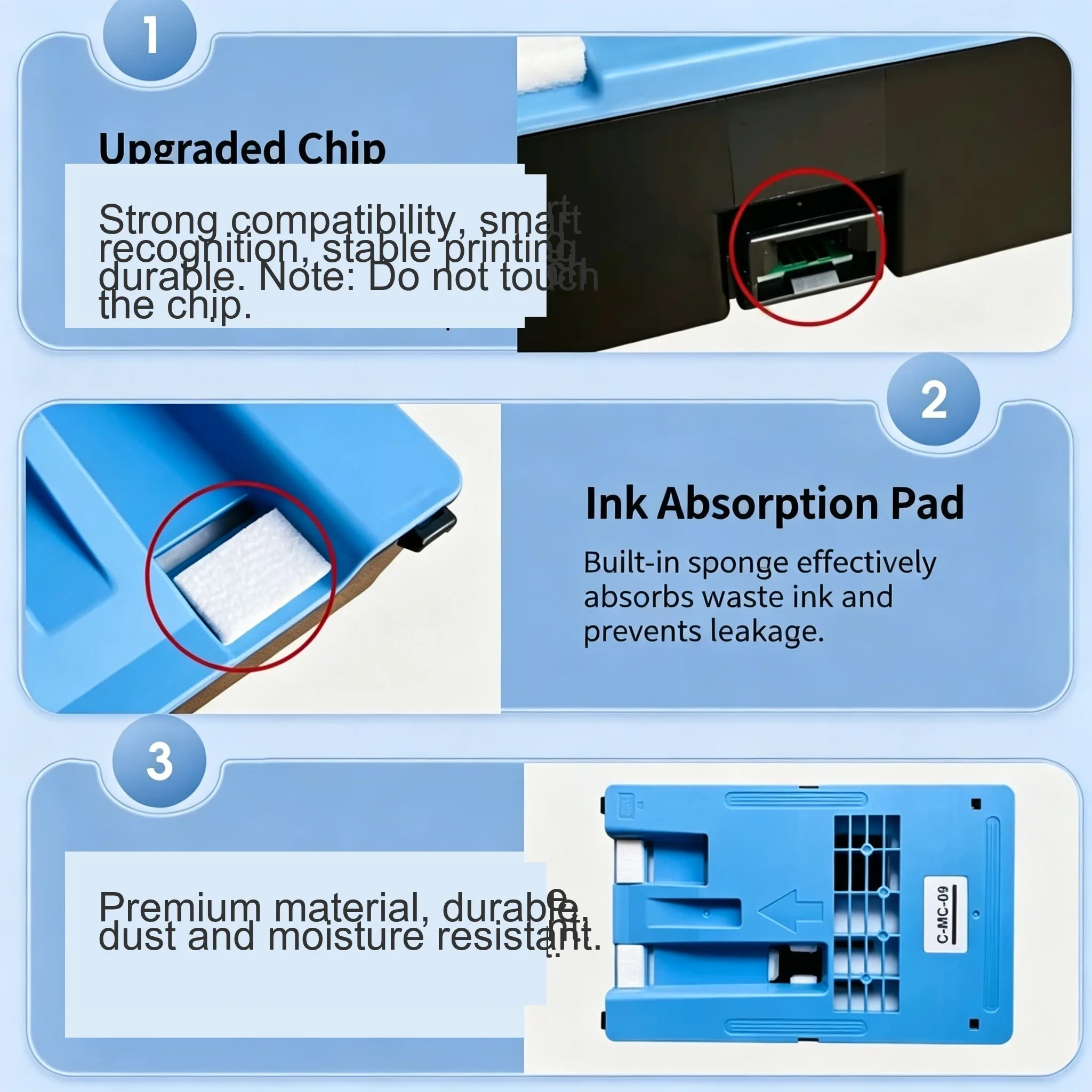 Canon MC-09 Maintenance Cartridge — iPF810 iPF815 iPF820 view 5