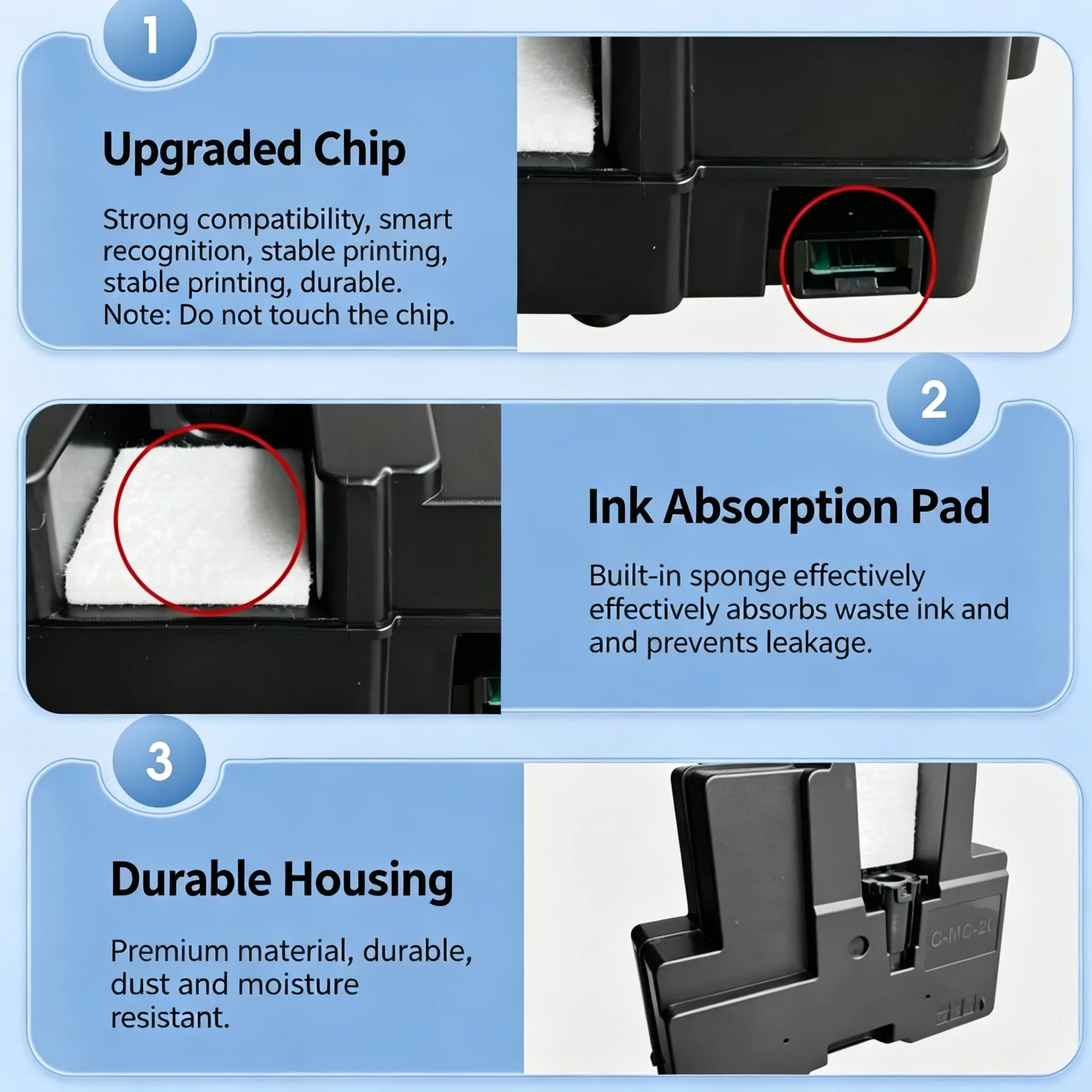 Canon MC-10 Maintenance Cartridge — iPF671 iPF770 iPF840 view 5