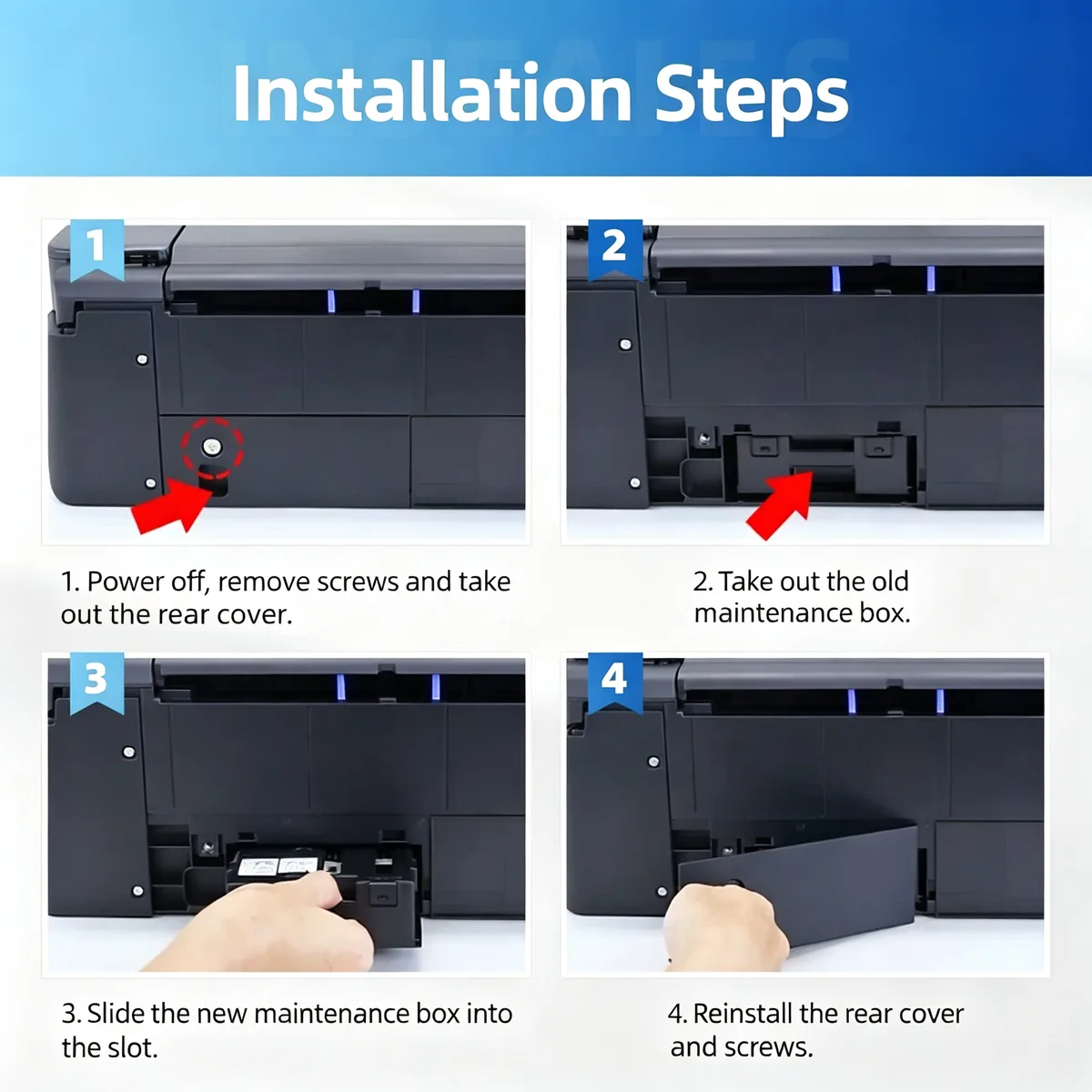 For Canon MC-G04 Maintenance Waste Ink Box view 4