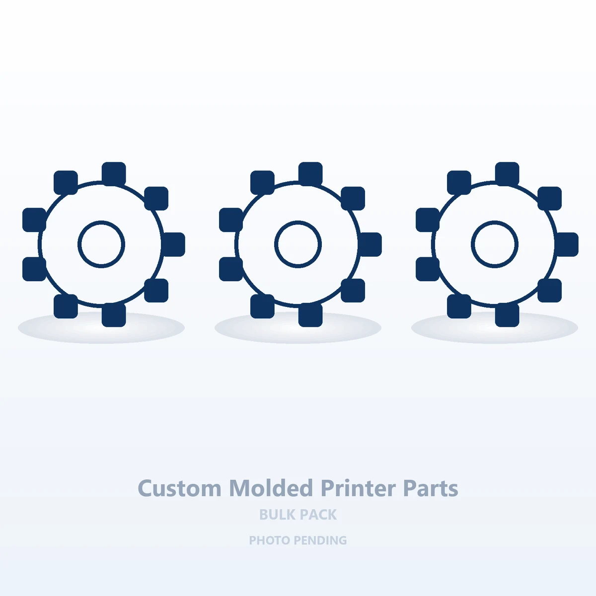 Custom Molded Printer Parts view 4