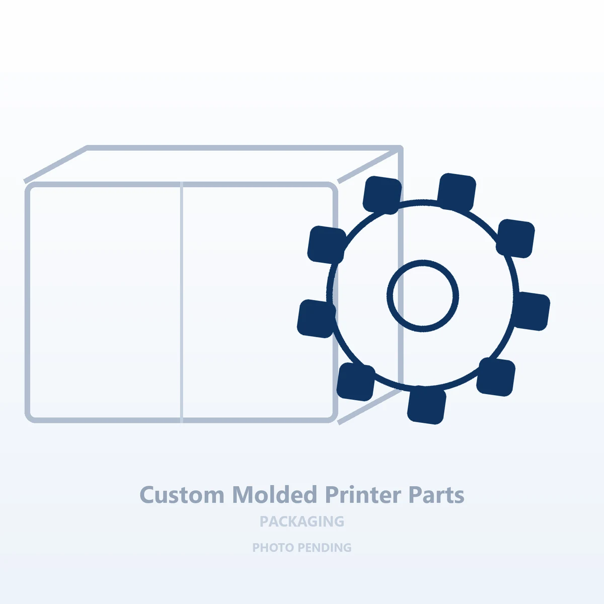 Custom Molded Printer Parts view 5