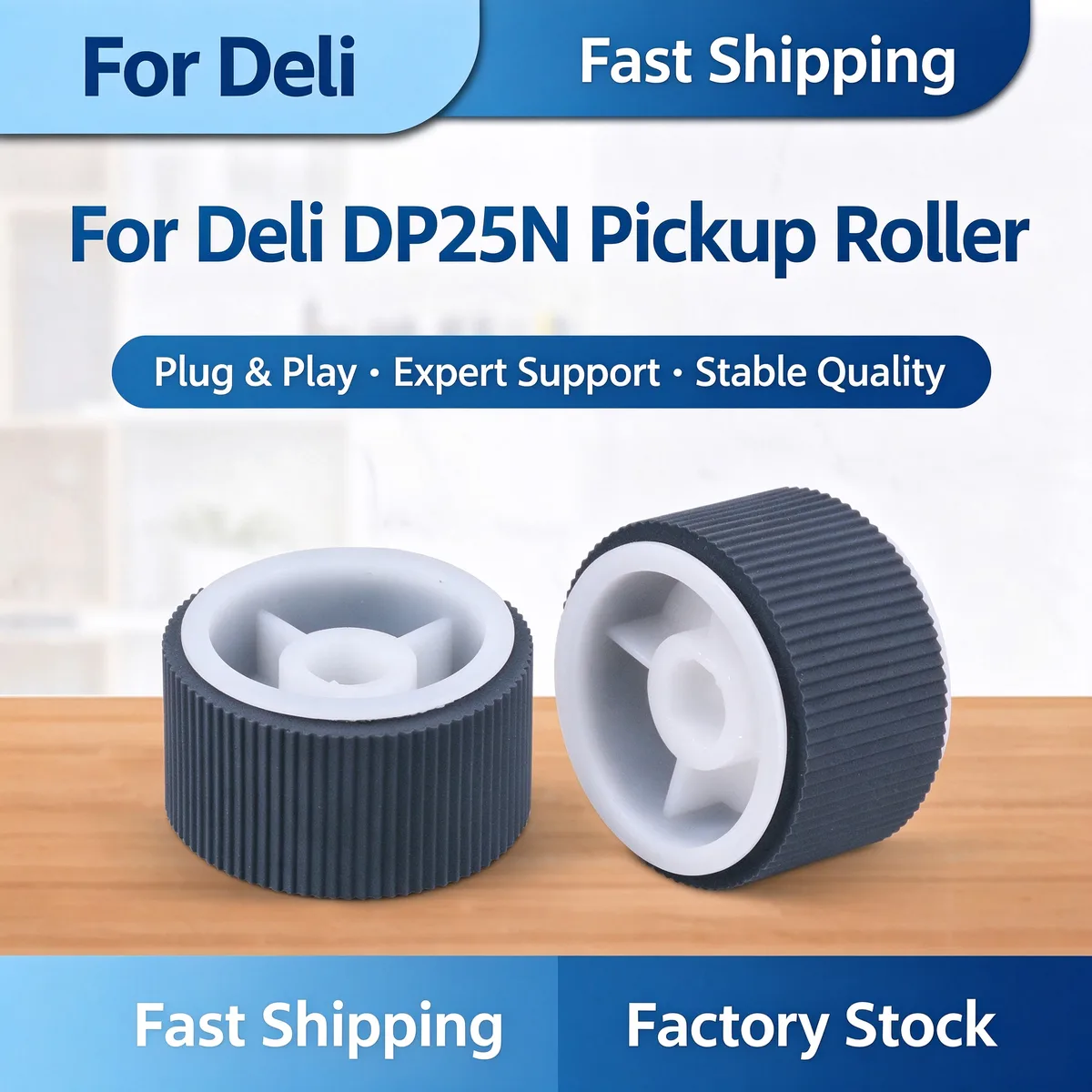 For Deli DP25N Pickup Feed Roller view 1