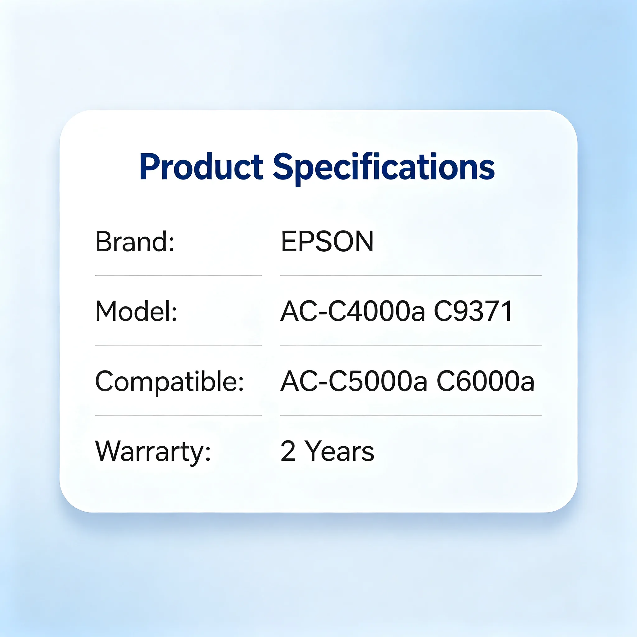 Epson AM-C4000a C9371 Maintenance Box view 2