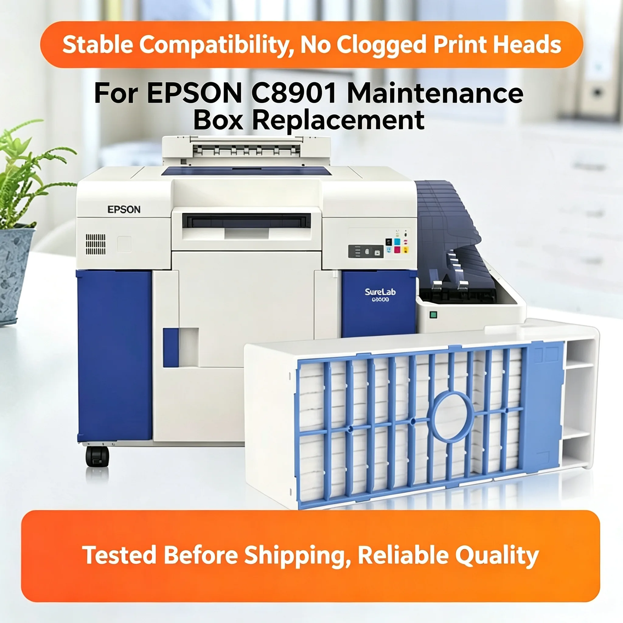 Epson C8901 Maintenance Box — Stylus Pro 4000 4800 7880 view 4