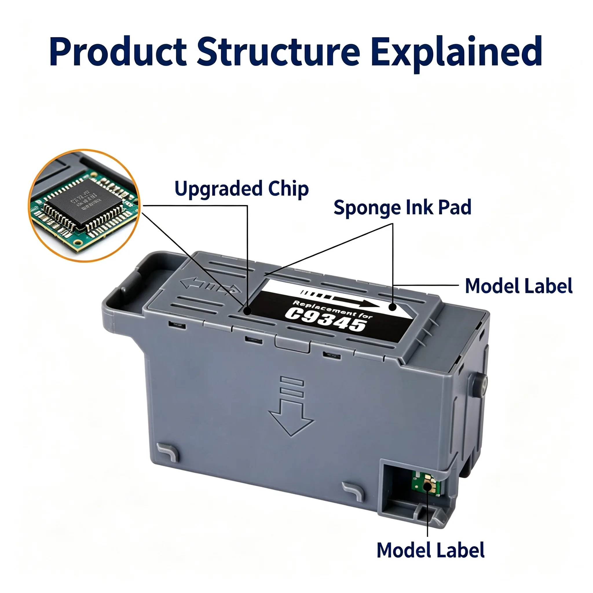 Epson C9345 Maintenance Box view 3