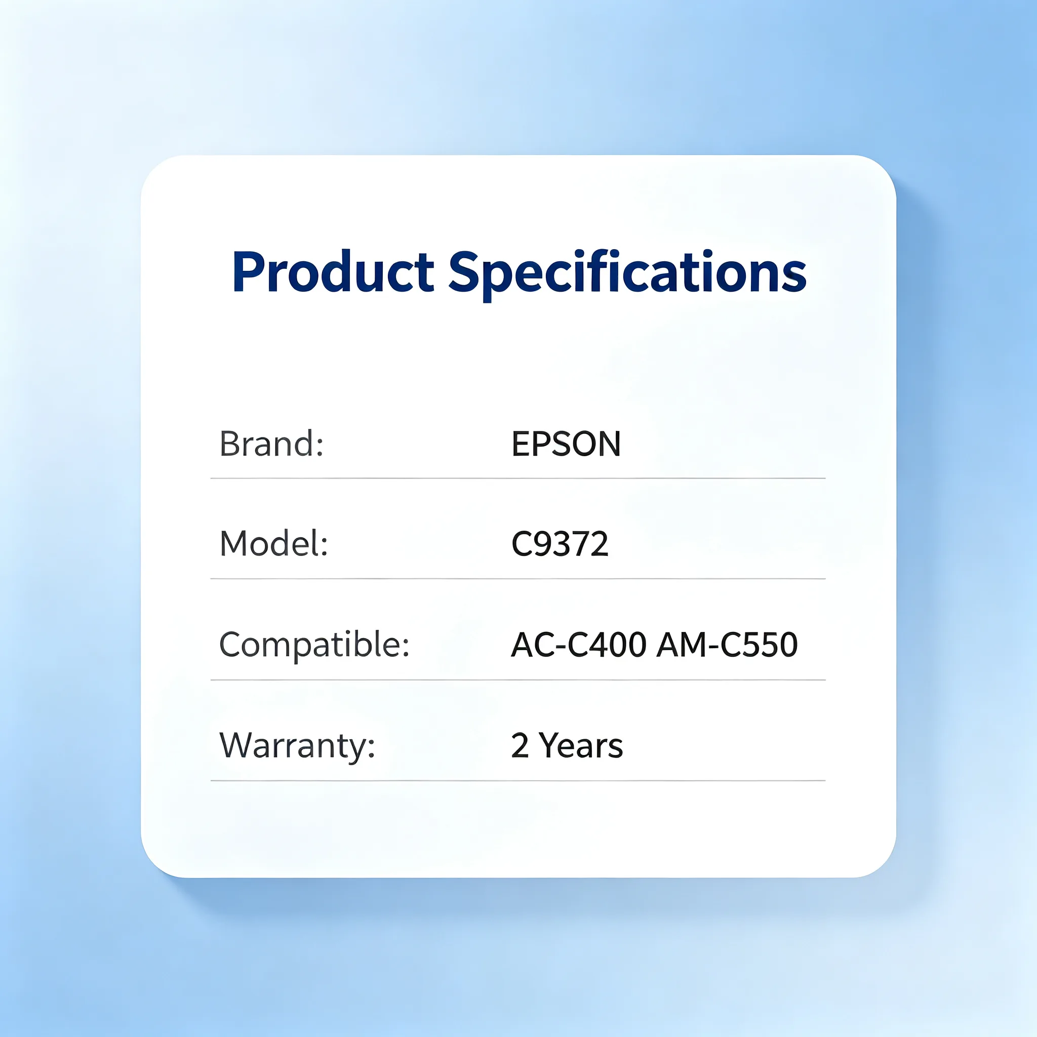 Epson C9372 Maintenance Box view 2