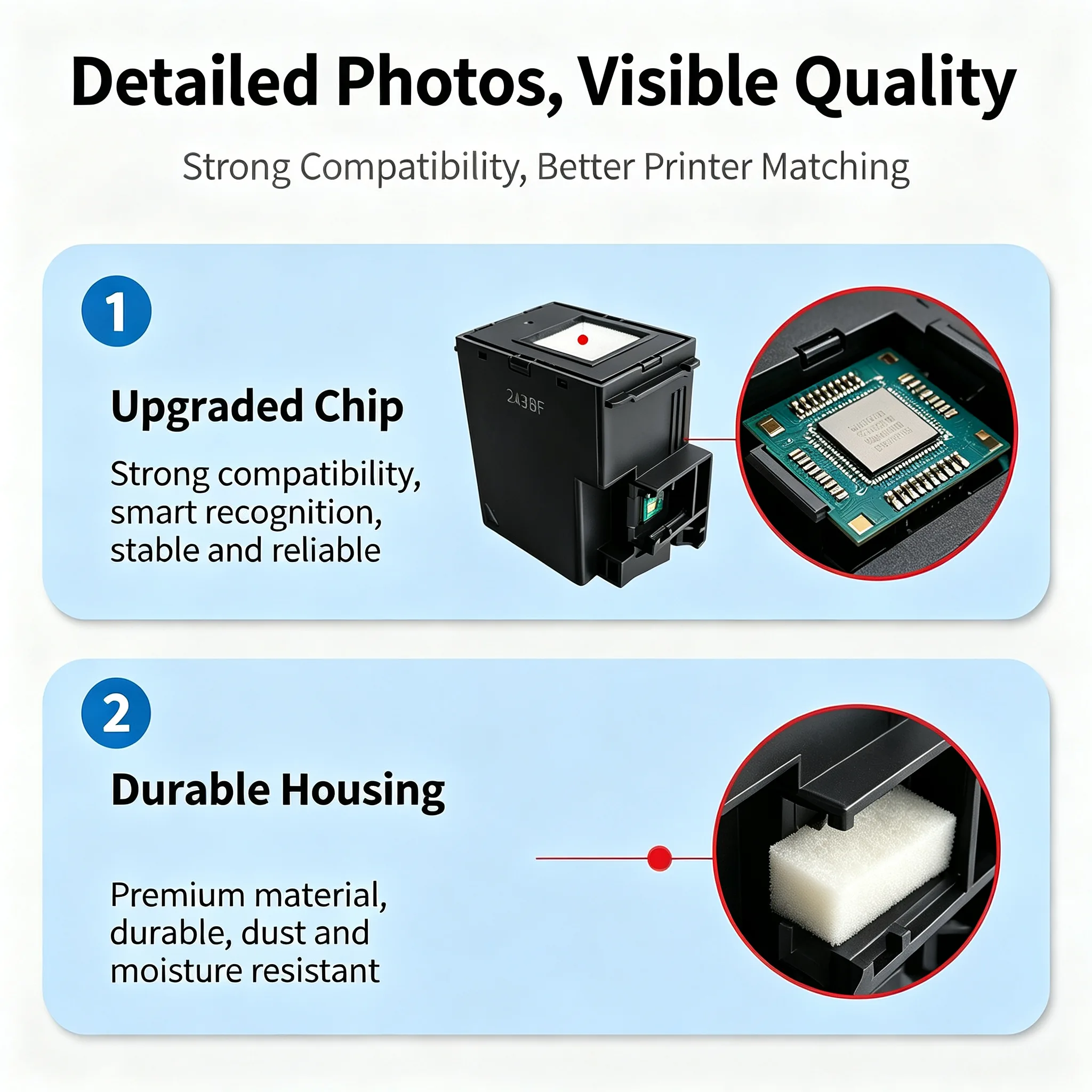 Epson C9387 Maintenance Box — M1058 PX-M161T PX-S161T view 3