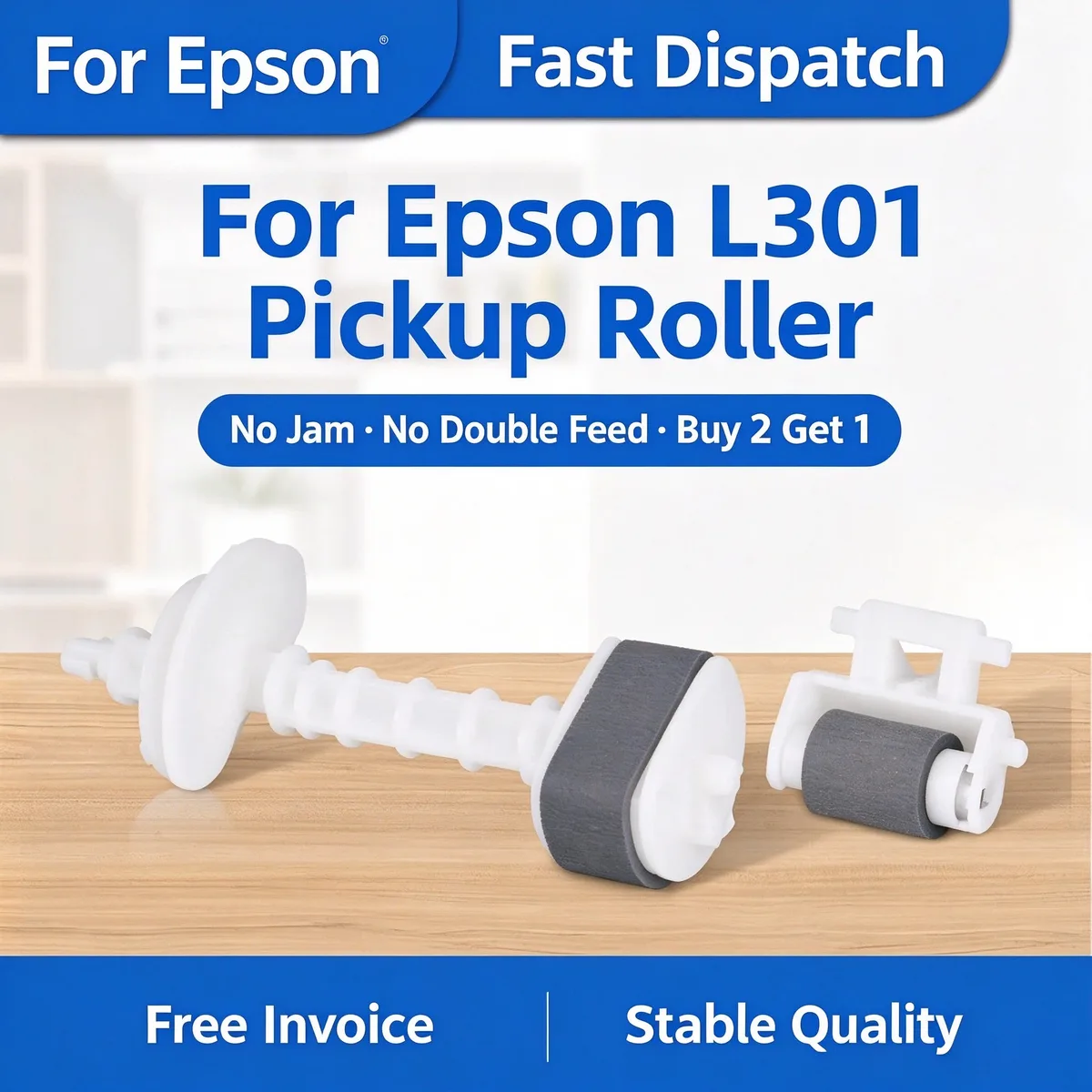 For Epson L301 Pickup Roller and Separation Pad view 1