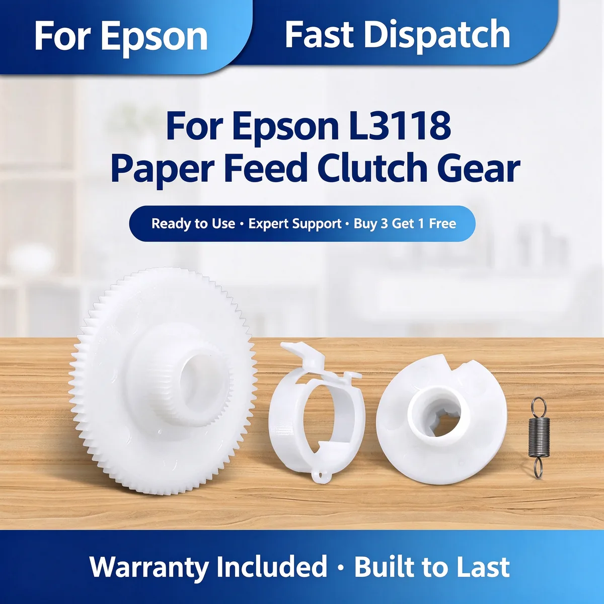 For Epson L3118 Paper Feed Clutch Gear view 1