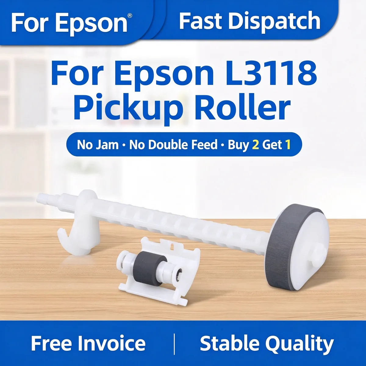 For Epson L3118 Pickup Roller and Separation Pad view 1