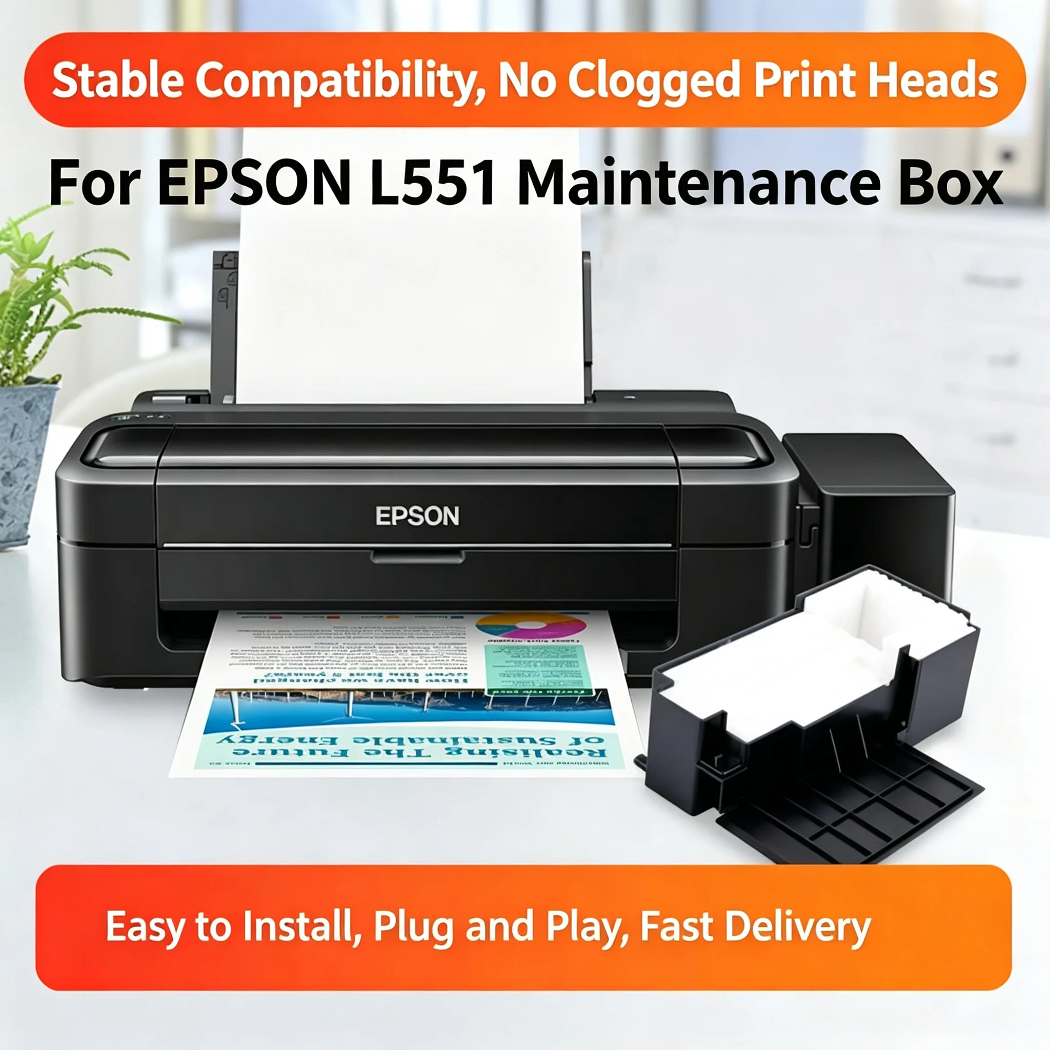 Epson L551 Maintenance Box view 4