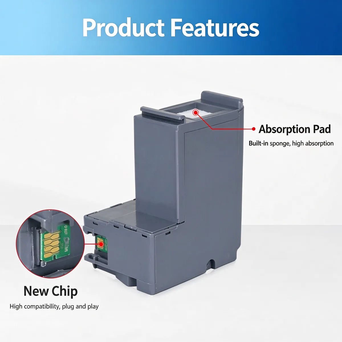 For Epson L6468 T04D1 Maintenance Waste Ink Box view 3