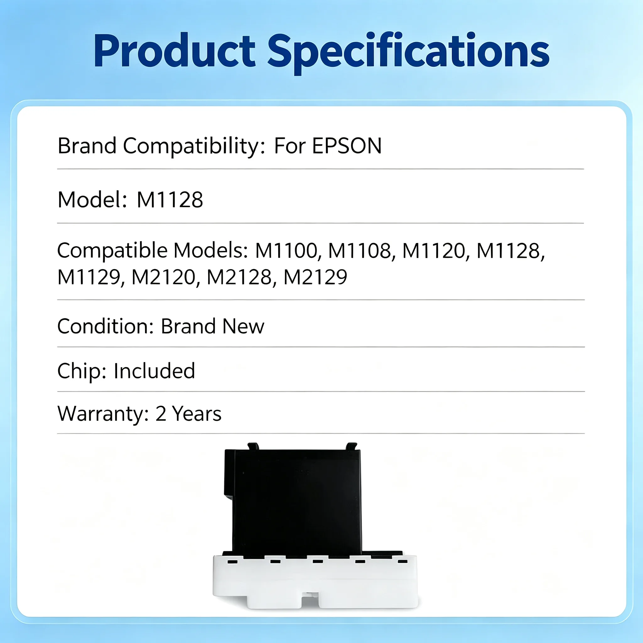Epson M1128 Maintenance Box view 2