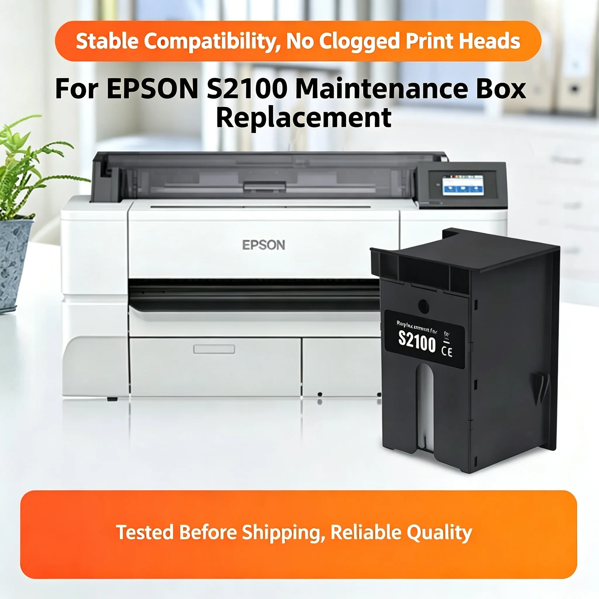 Epson S2100 Maintenance Box — T2100 T3100 T5100 T3480 view 4