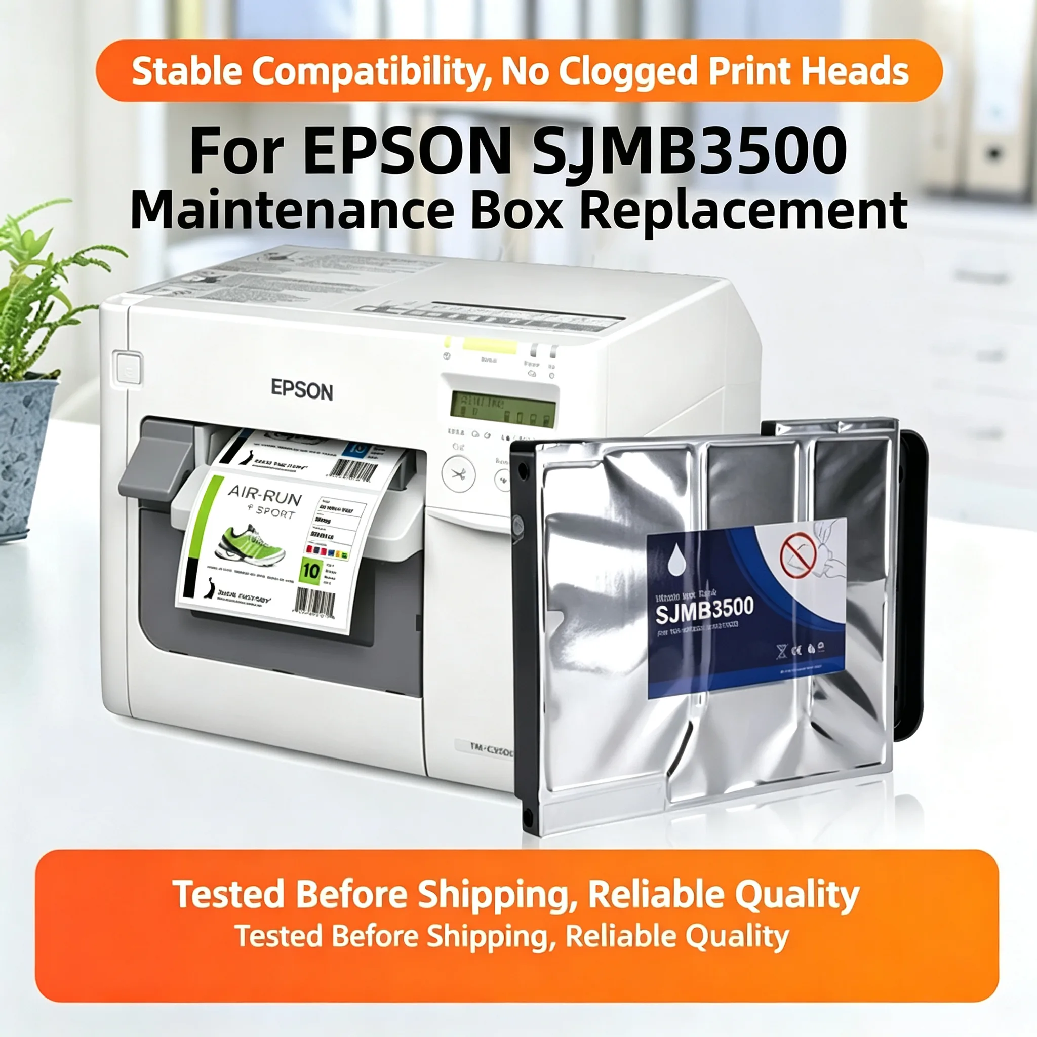Epson SJMB3500 Maintenance Box — TM-C3500 TM-C3520 view 4