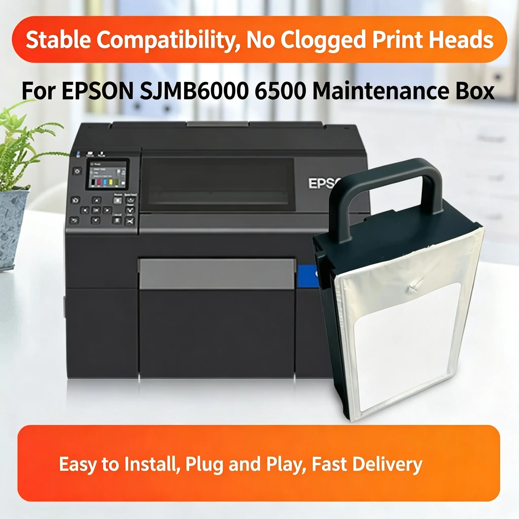Epson SJMB6000 6500 Maintenance Box view 4