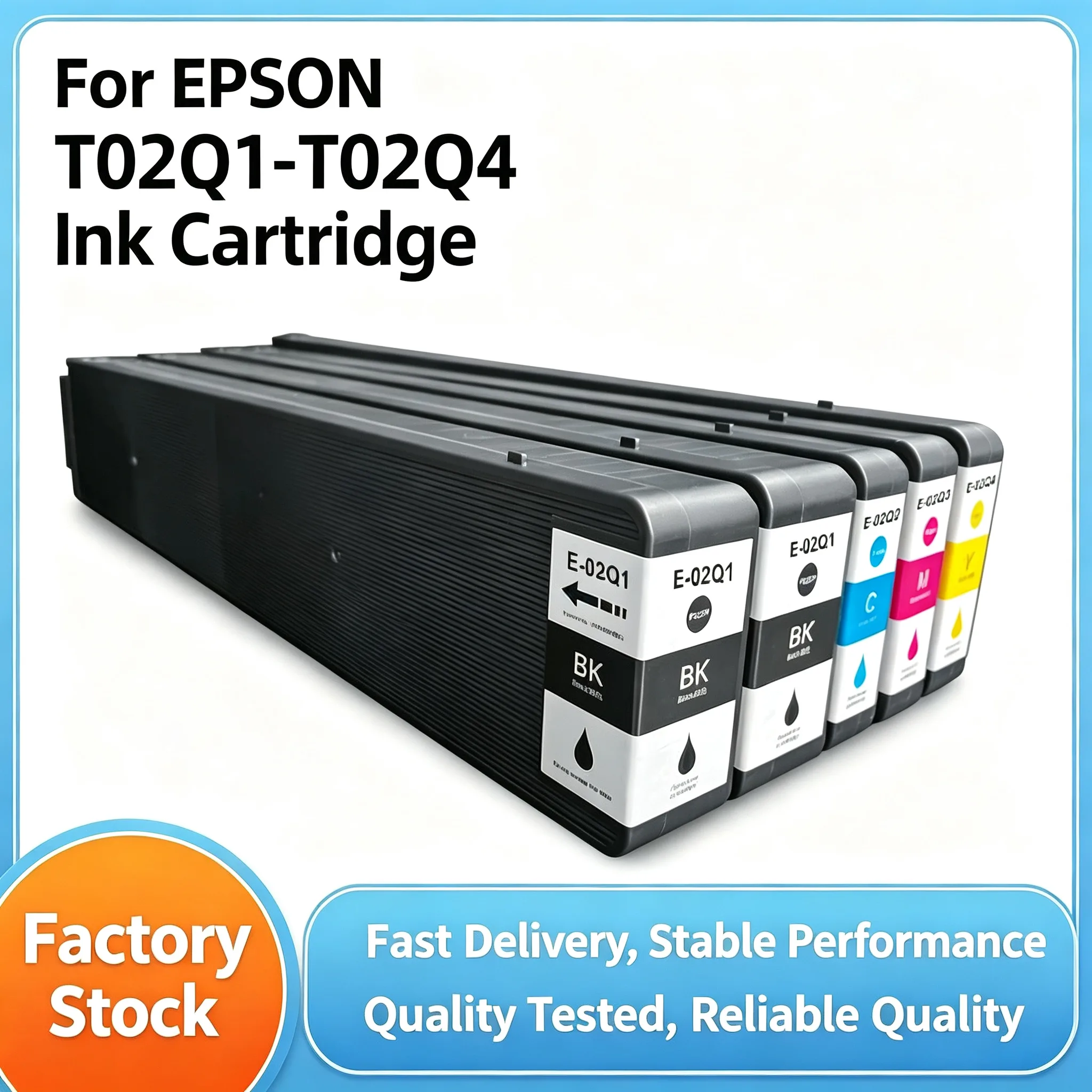 Epson T02Q1-T02Q4 Ink Cartridge — WF-C20600c WorkForce view 1