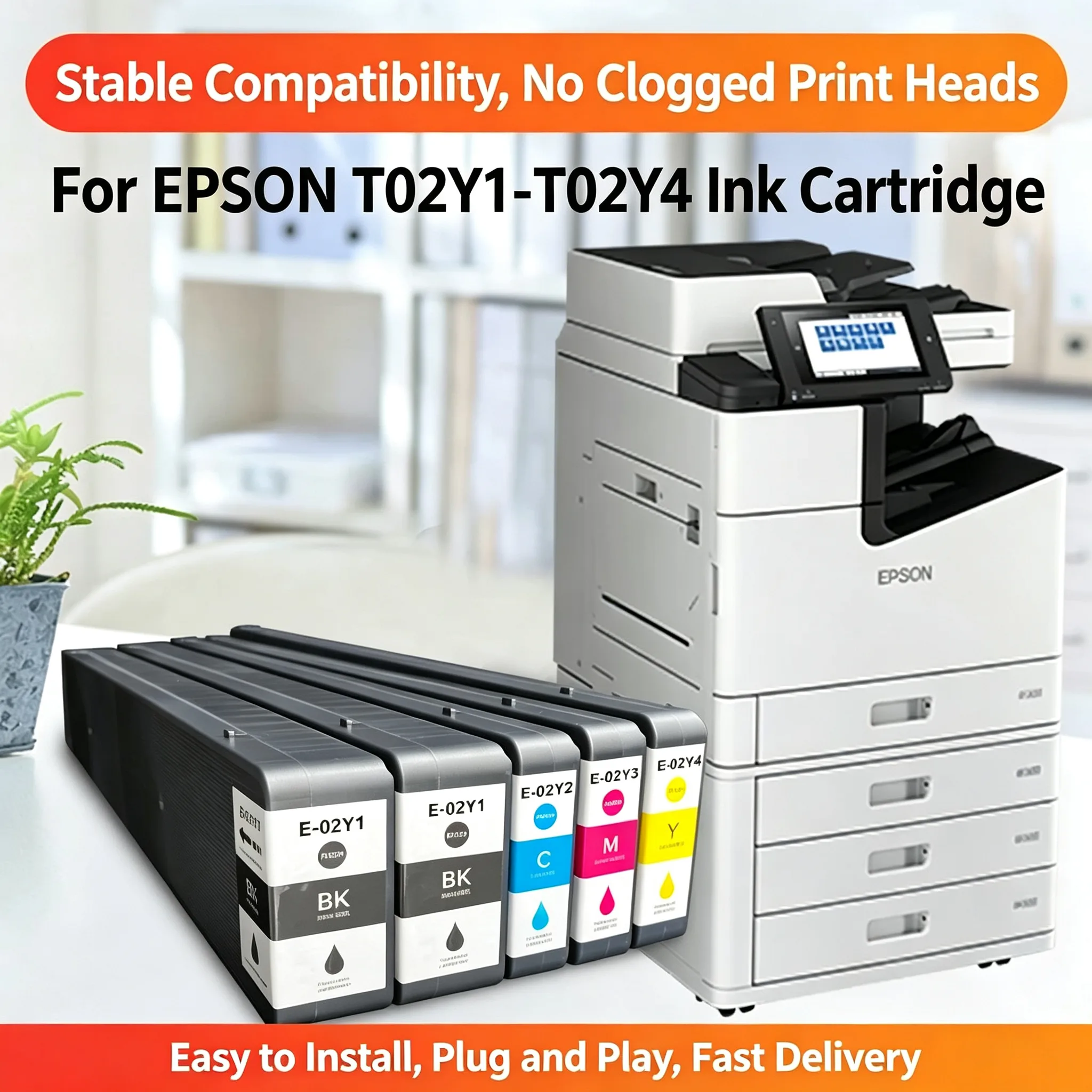 Epson T02Y1-T02Y4 Ink Cartridge view 4