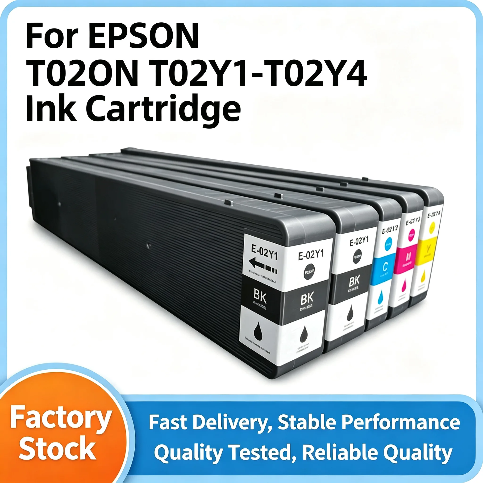 Epson T02Y1-T02Y4 Ink Cartridge — WF-C21000c WorkForce view 1