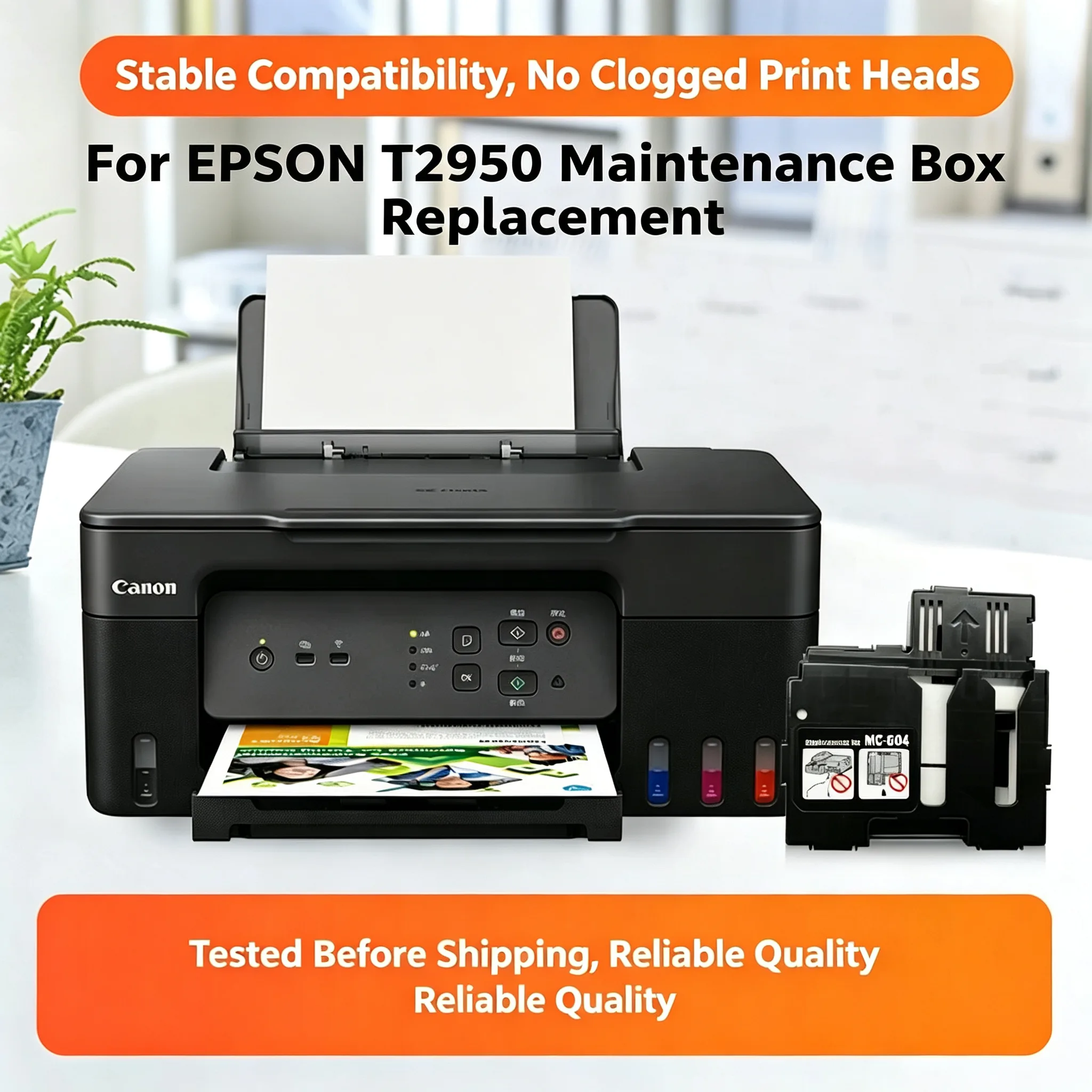 Epson T2950 Maintenance Box — WF-100 WF-110 WorkForce view 4