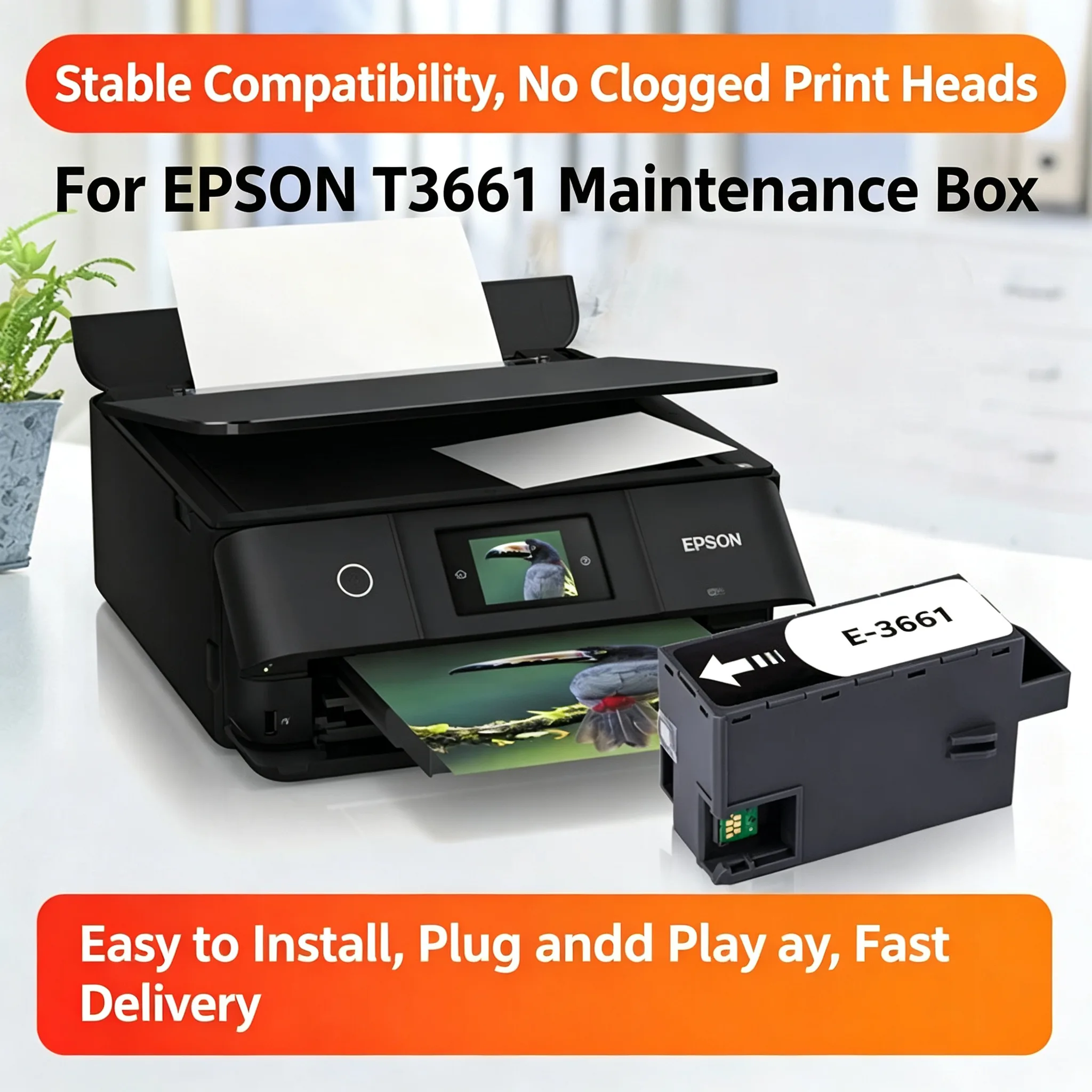 Epson T3661 Maintenance Box view 4