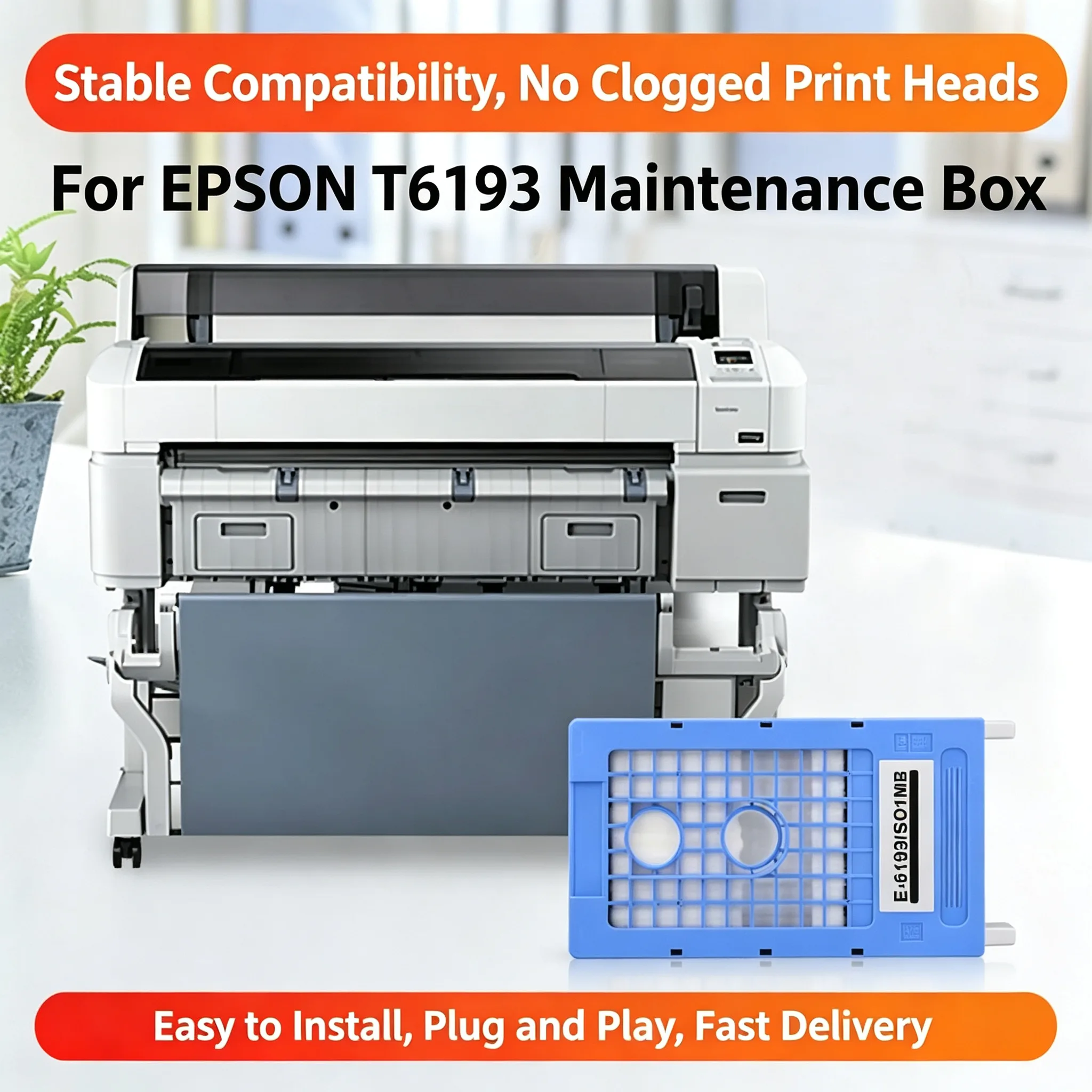 Epson T6193 Maintenance Box view 4