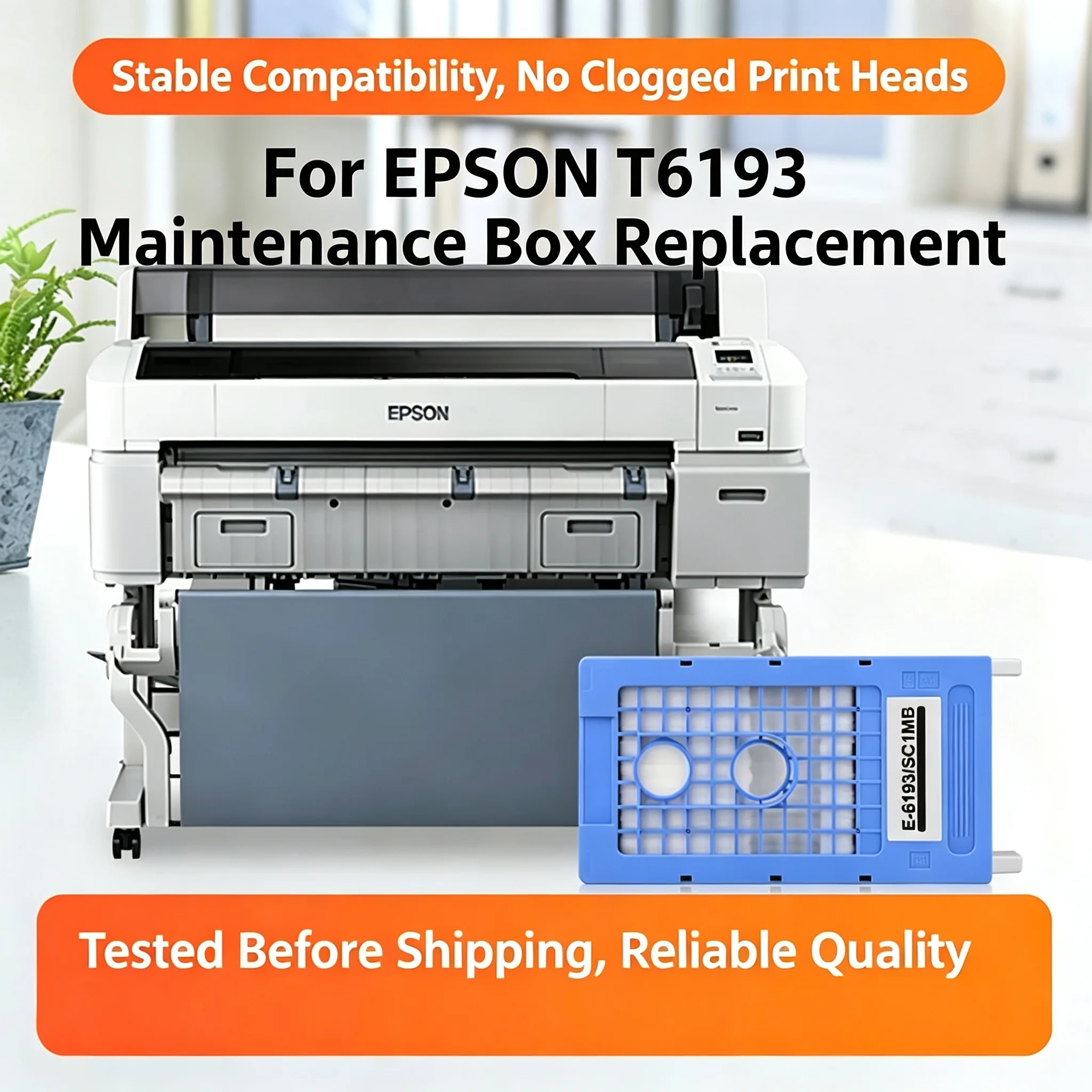 Epson T6193 Maintenance Box — T3280 T5280 T7280 view 4