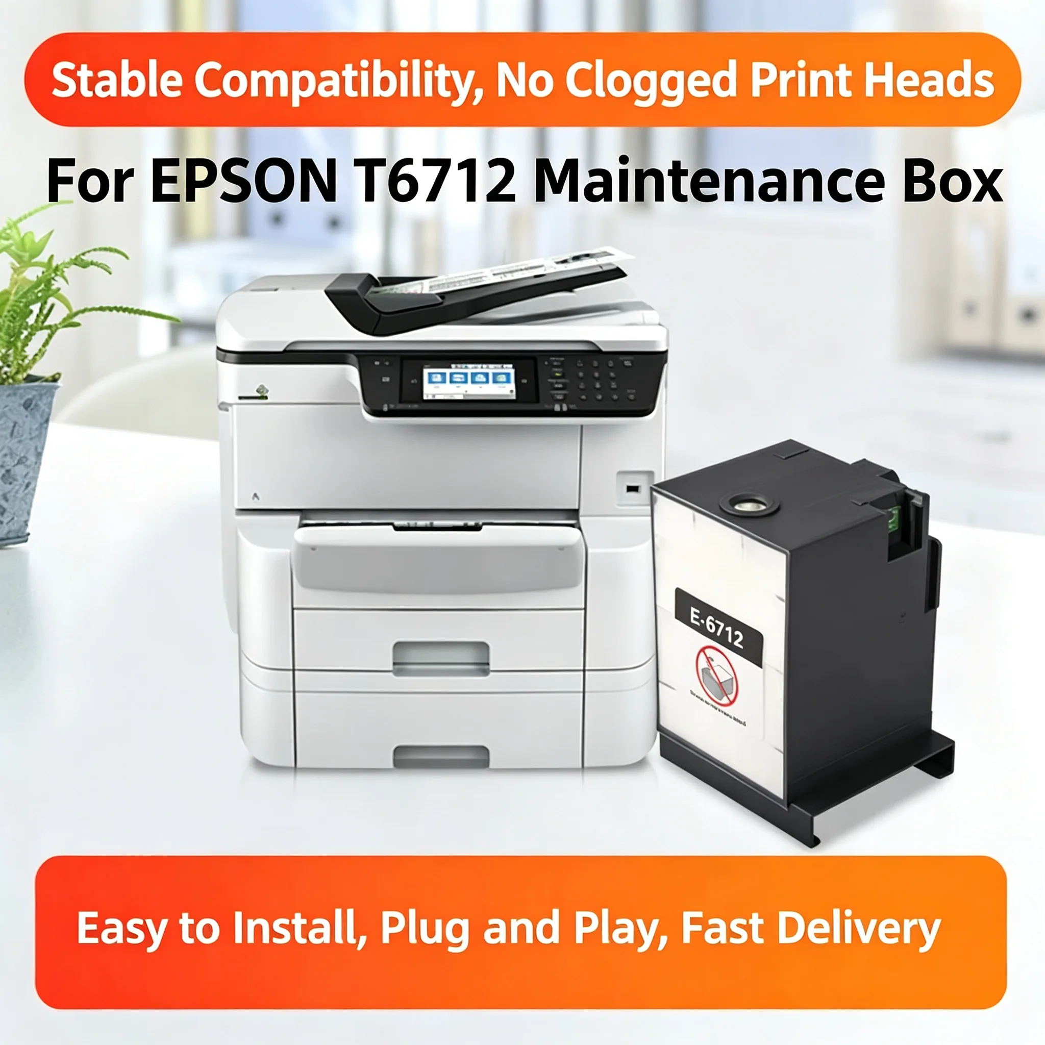 Epson T6712 Maintenance Box view 4