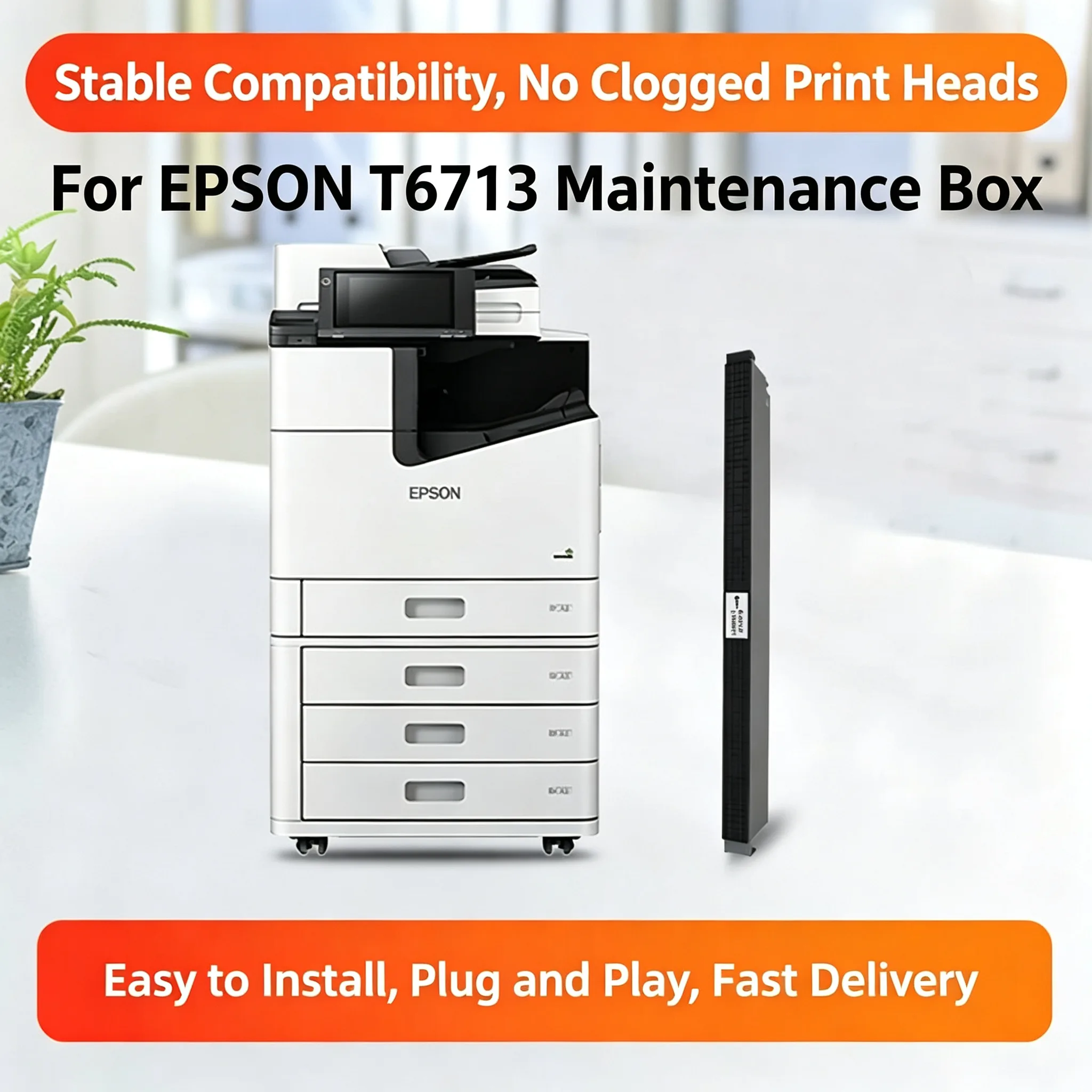 Epson T6713 Maintenance Box view 4