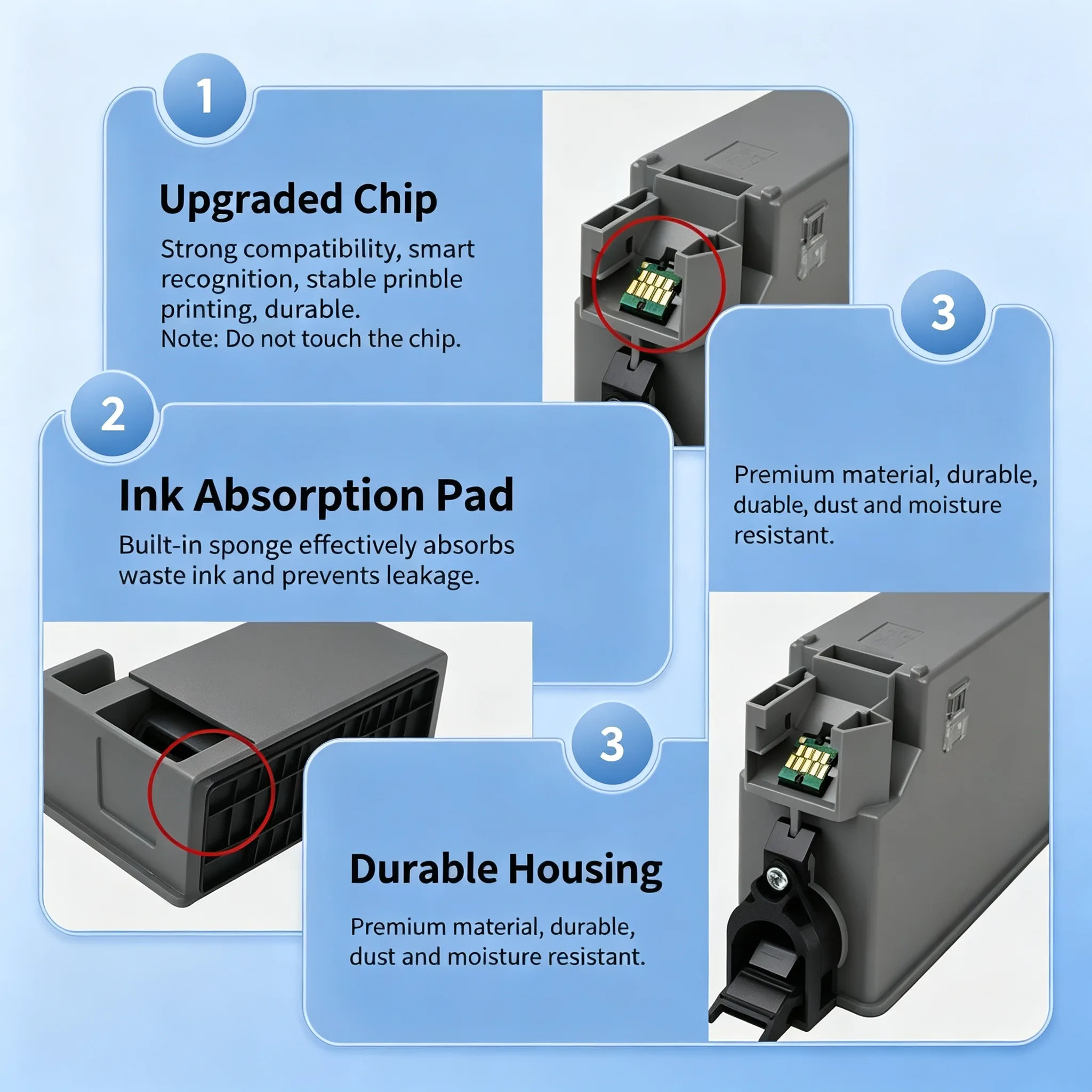 Epson T6713 Maintenance Box — WF-C17590a WF-M20590a view 5