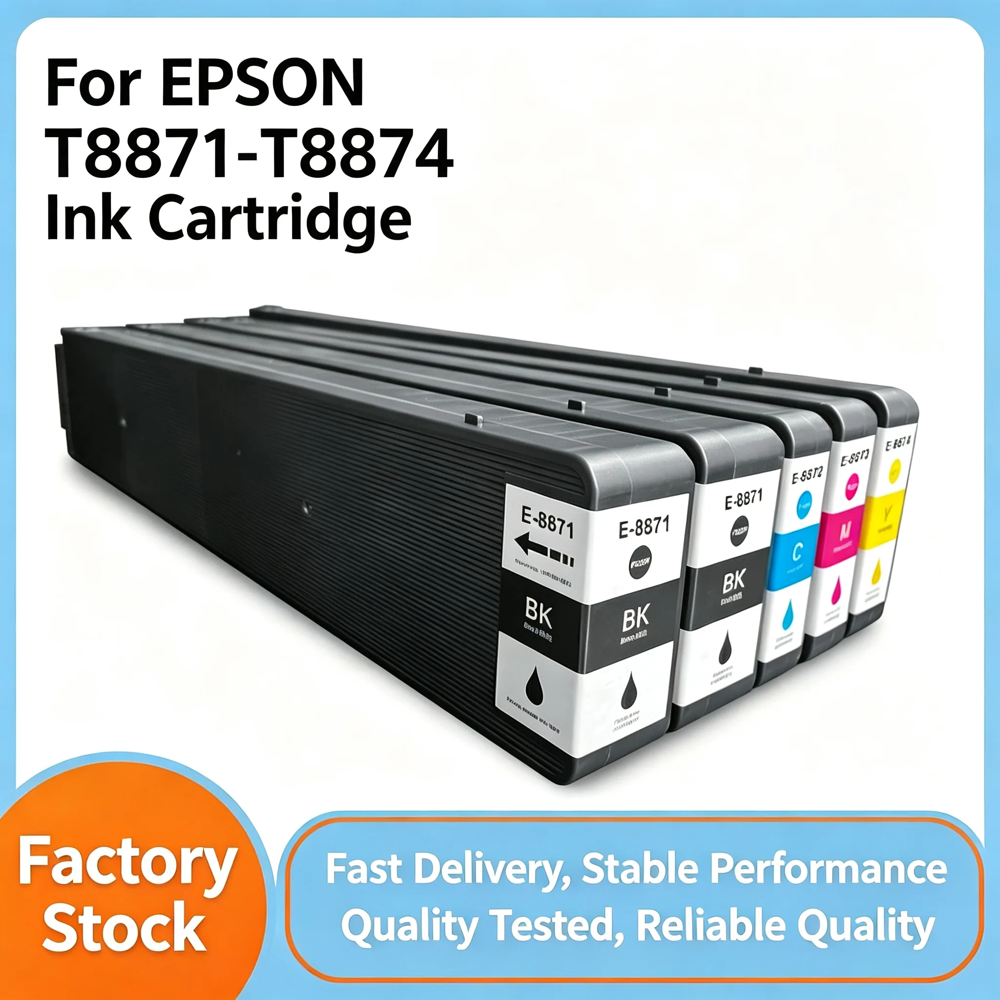 Epson T8871-T8874 Ink Cartridge — WF-C17590a WorkForce view 1