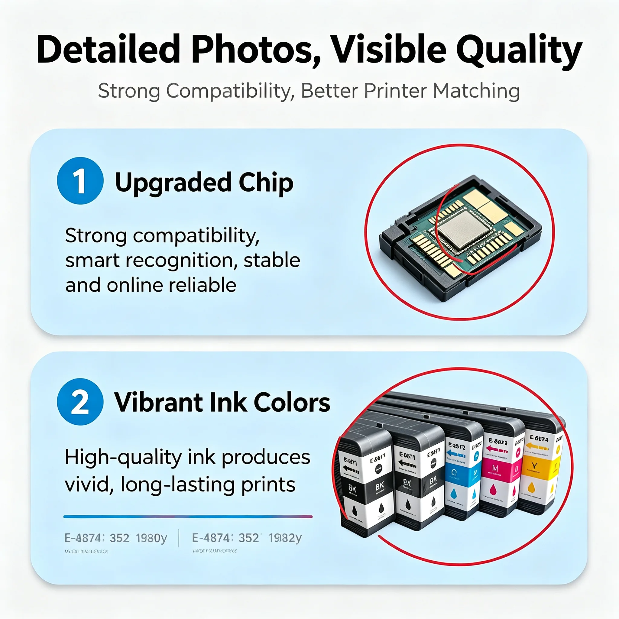 Epson T8871-T8874 Ink Cartridge — WF-C17590a WorkForce view 3