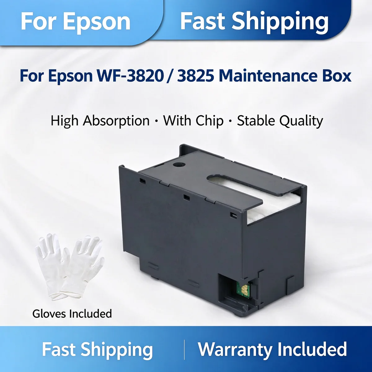 For Epson WF-3820 T6715 Maintenance Waste Ink Box view 1