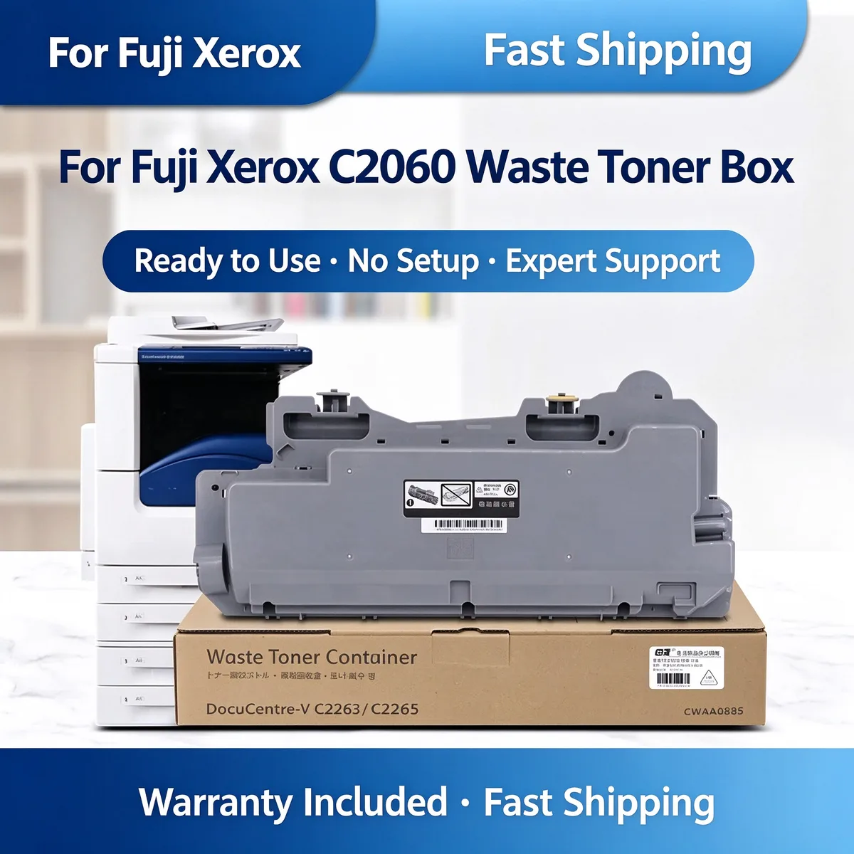 For Fuji Xerox C2060 Waste Toner Box view 1