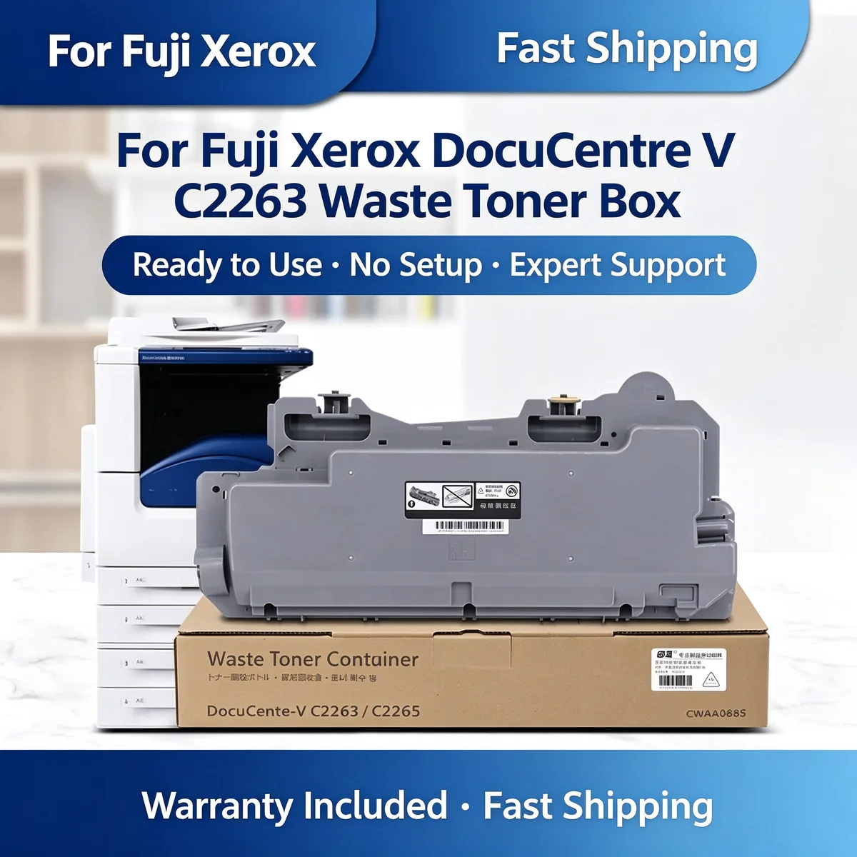 For Fuji Xerox DocuCentre V C2263 Waste Toner Box view 1