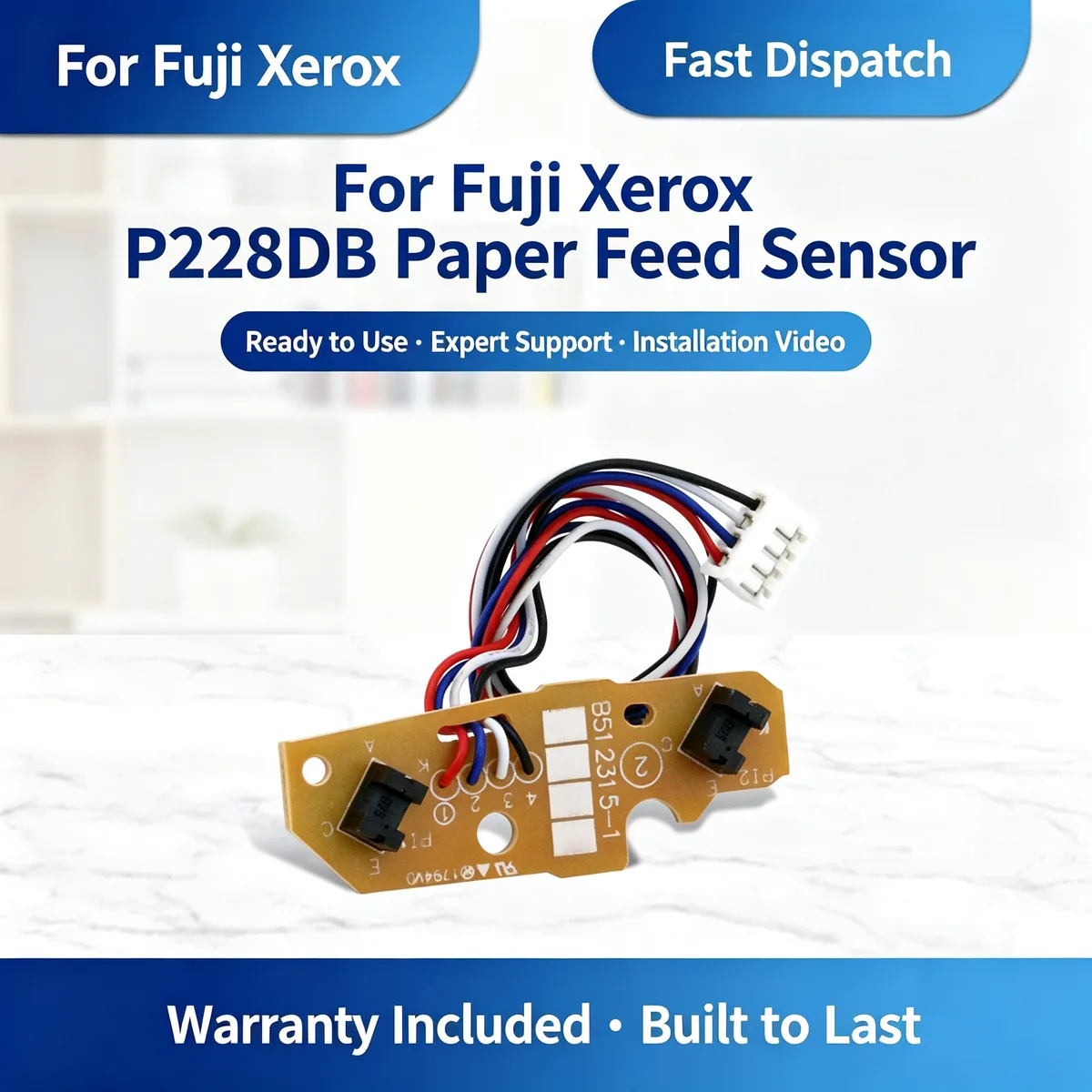 For Fuji Xerox P228DB Paper Feed Sensor view 1