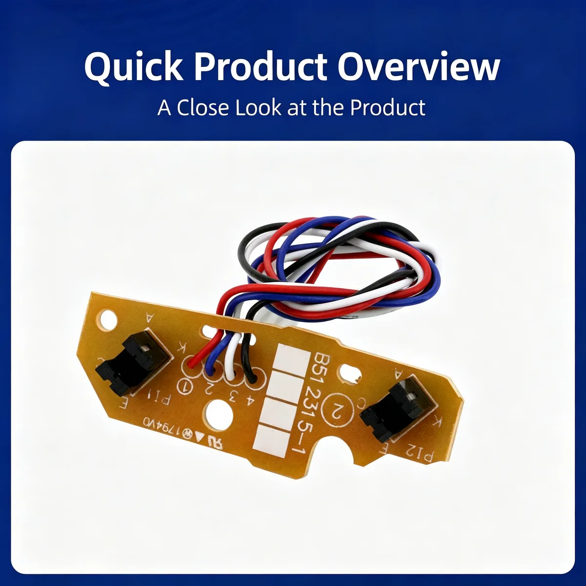 For Fuji Xerox P228DB Paper Feed Sensor view 2