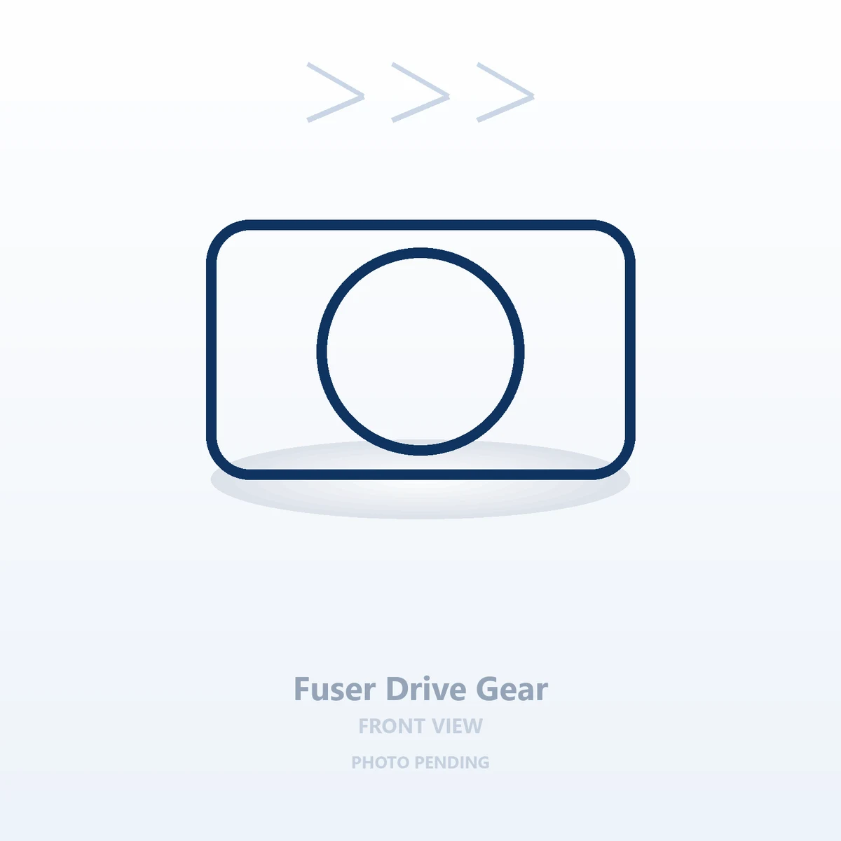 Fuser Drive Gear — Canon