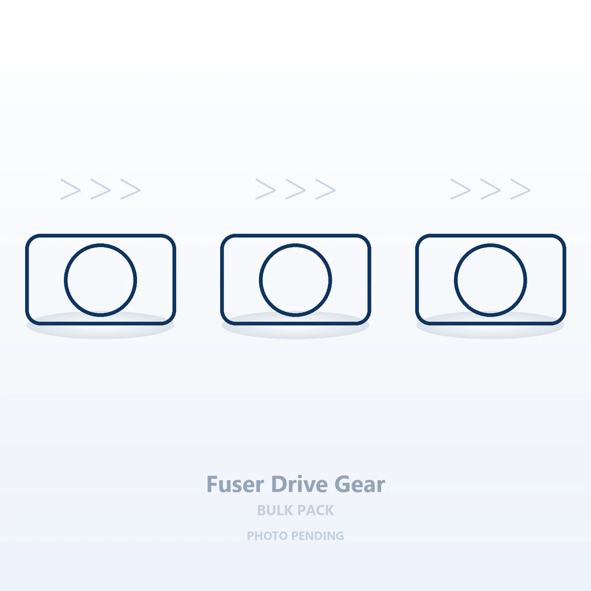 Fuser Drive Gear — Canon view 4