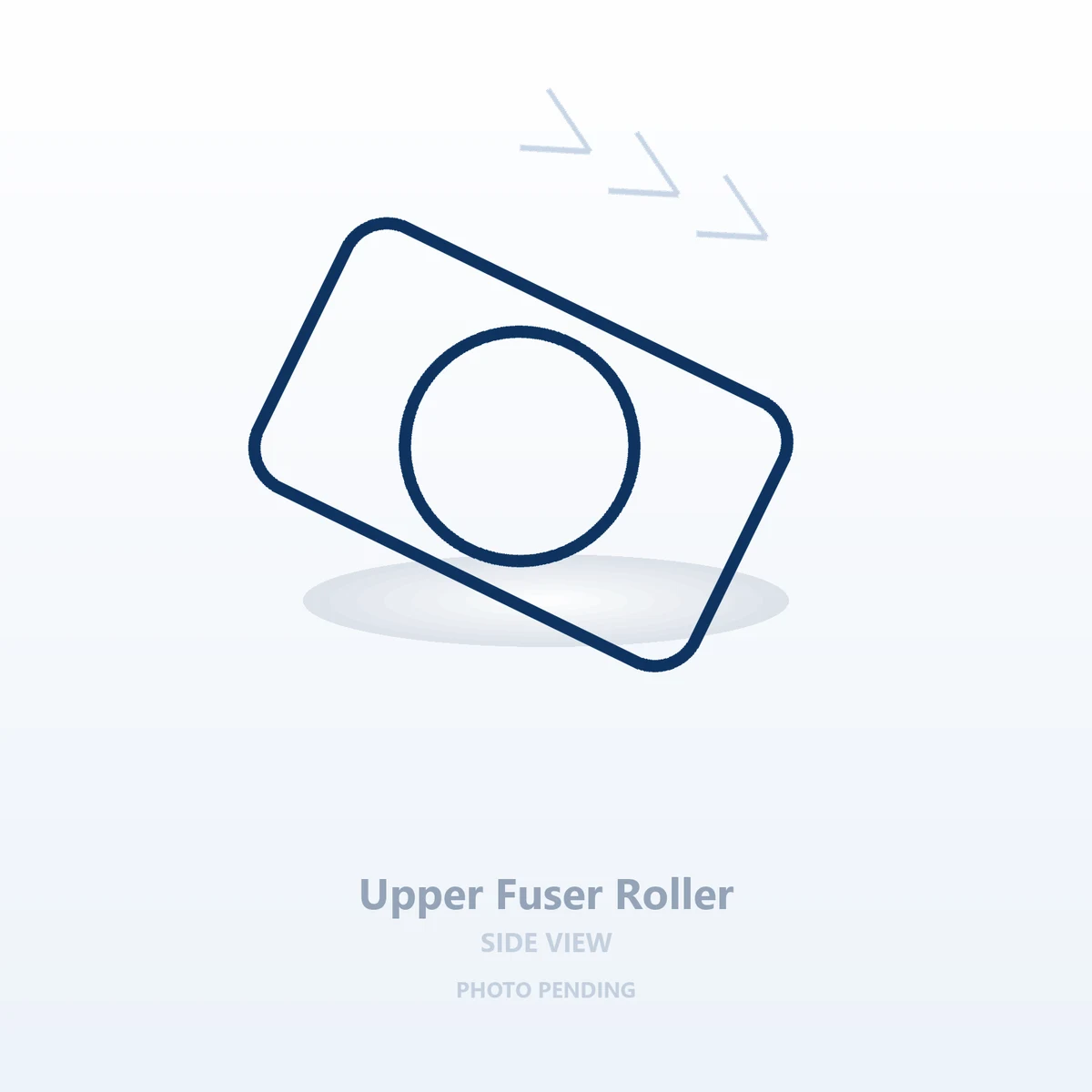 Upper Fuser Roller — Canon imageRUNNER view 2