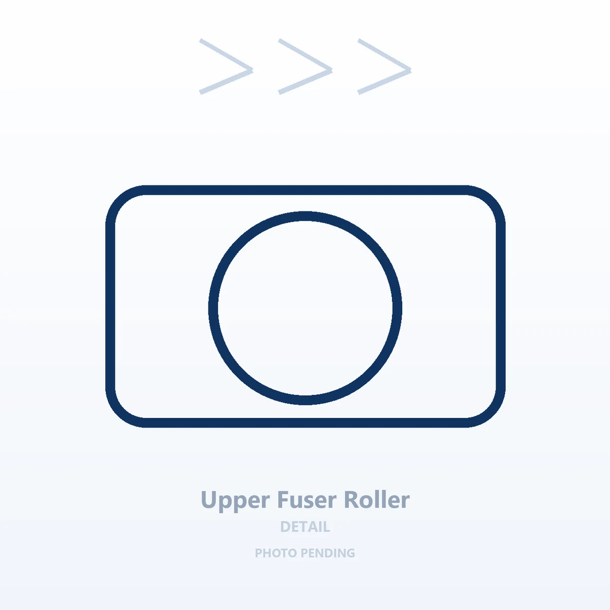 Upper Fuser Roller — Canon imageRUNNER view 3