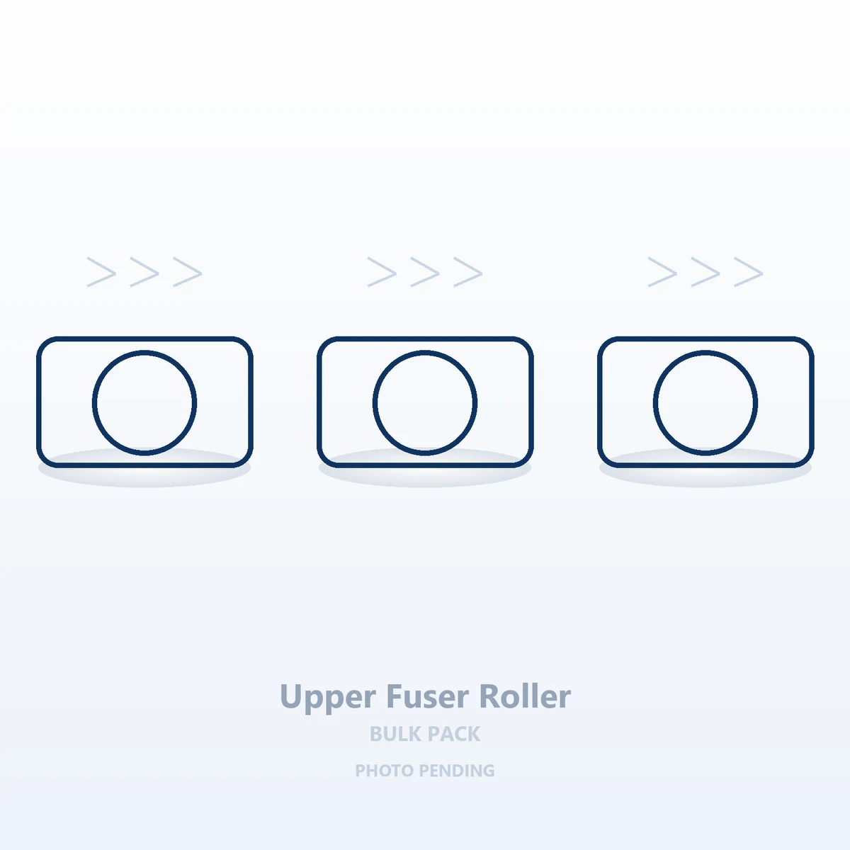 Upper Fuser Roller — Canon imageRUNNER view 4