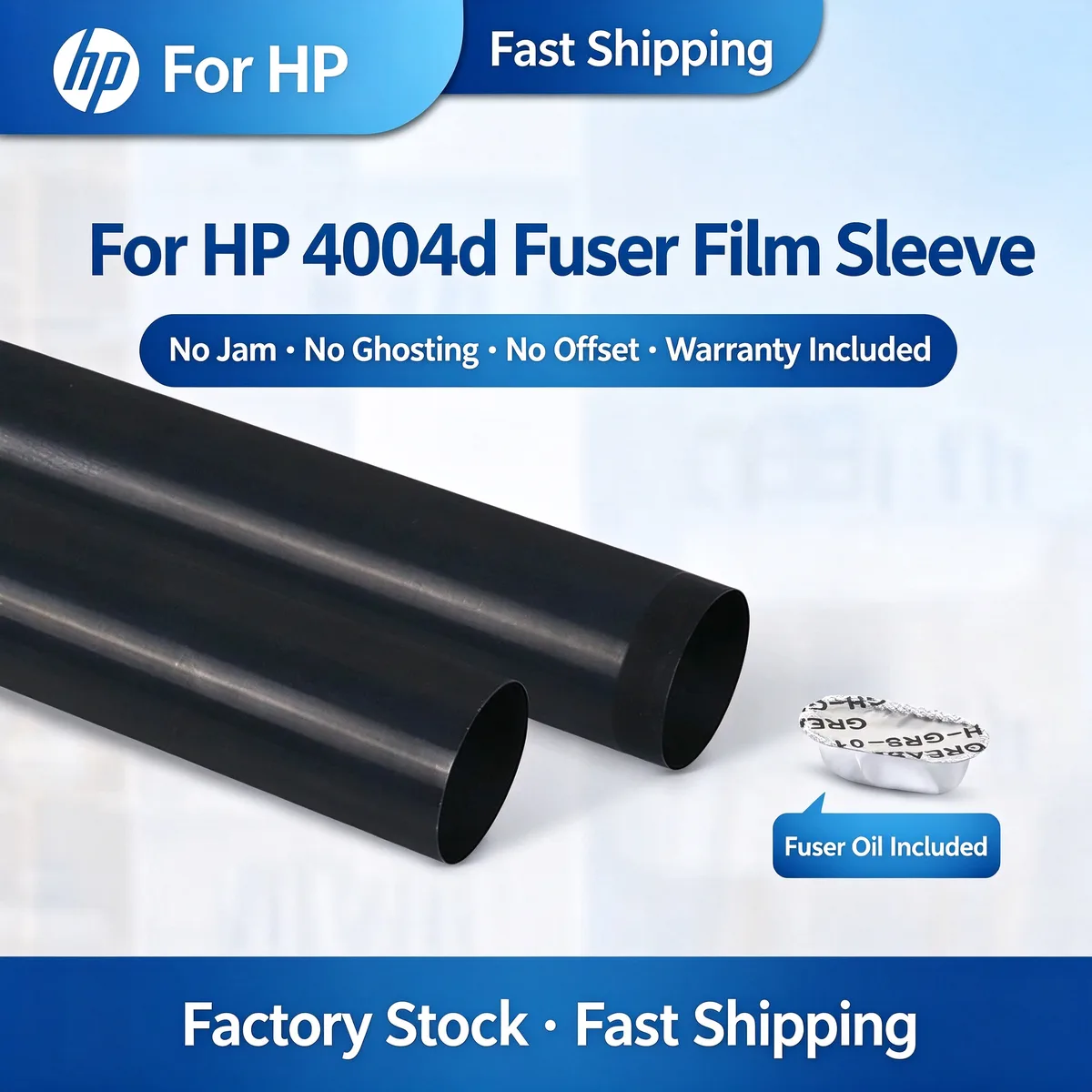 For HP 4004d Fuser Film Sleeve view 1