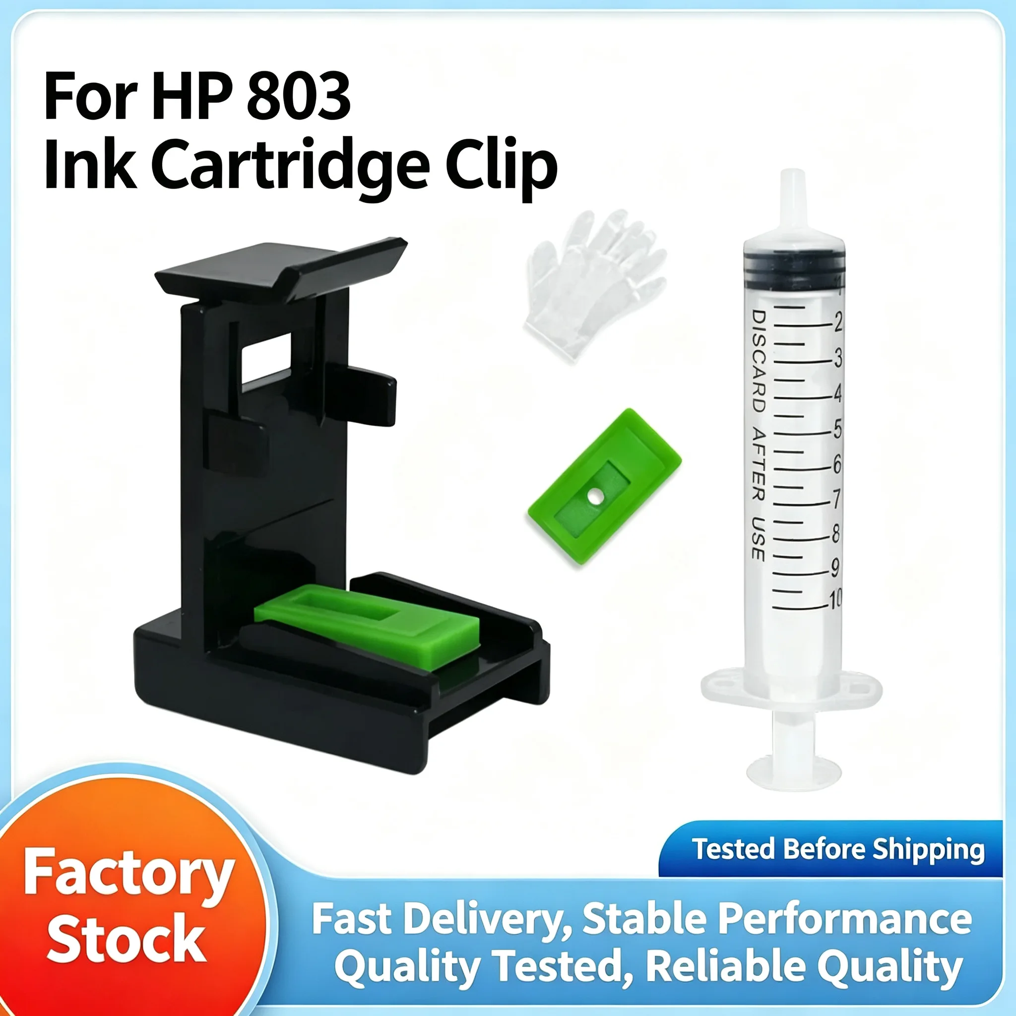 HP 803 Ink Cartridge Clip view 1