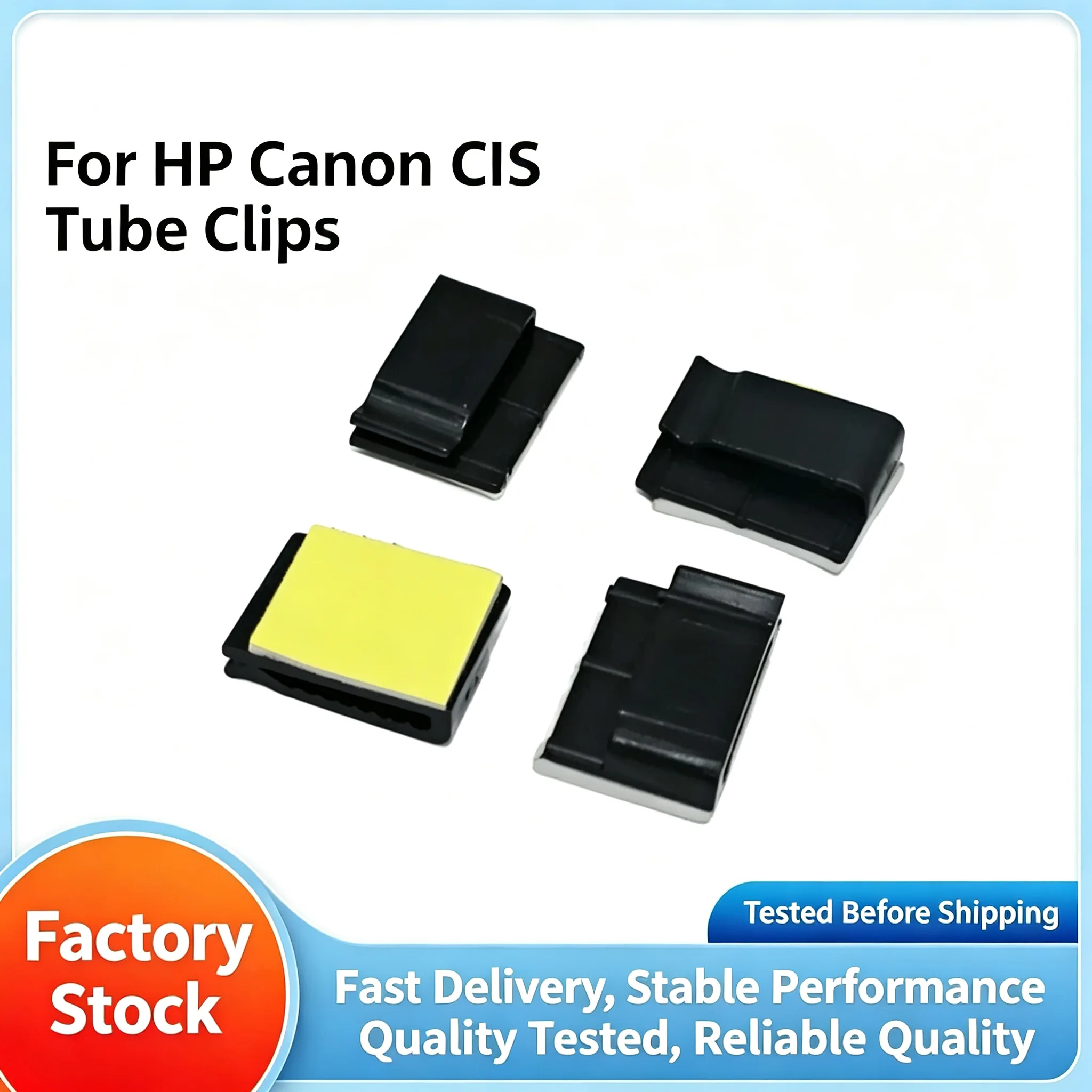 HP Canon CIS Tube Clips view 1