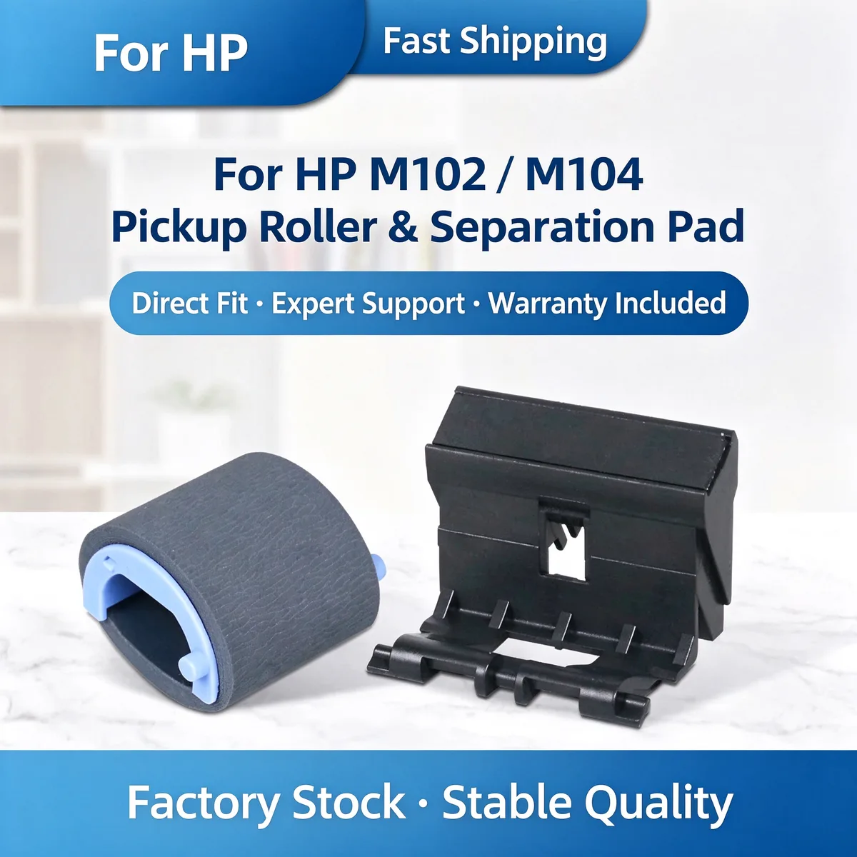 For HP M102 / M104 Pickup Roller & Separation Pad Kit view 1