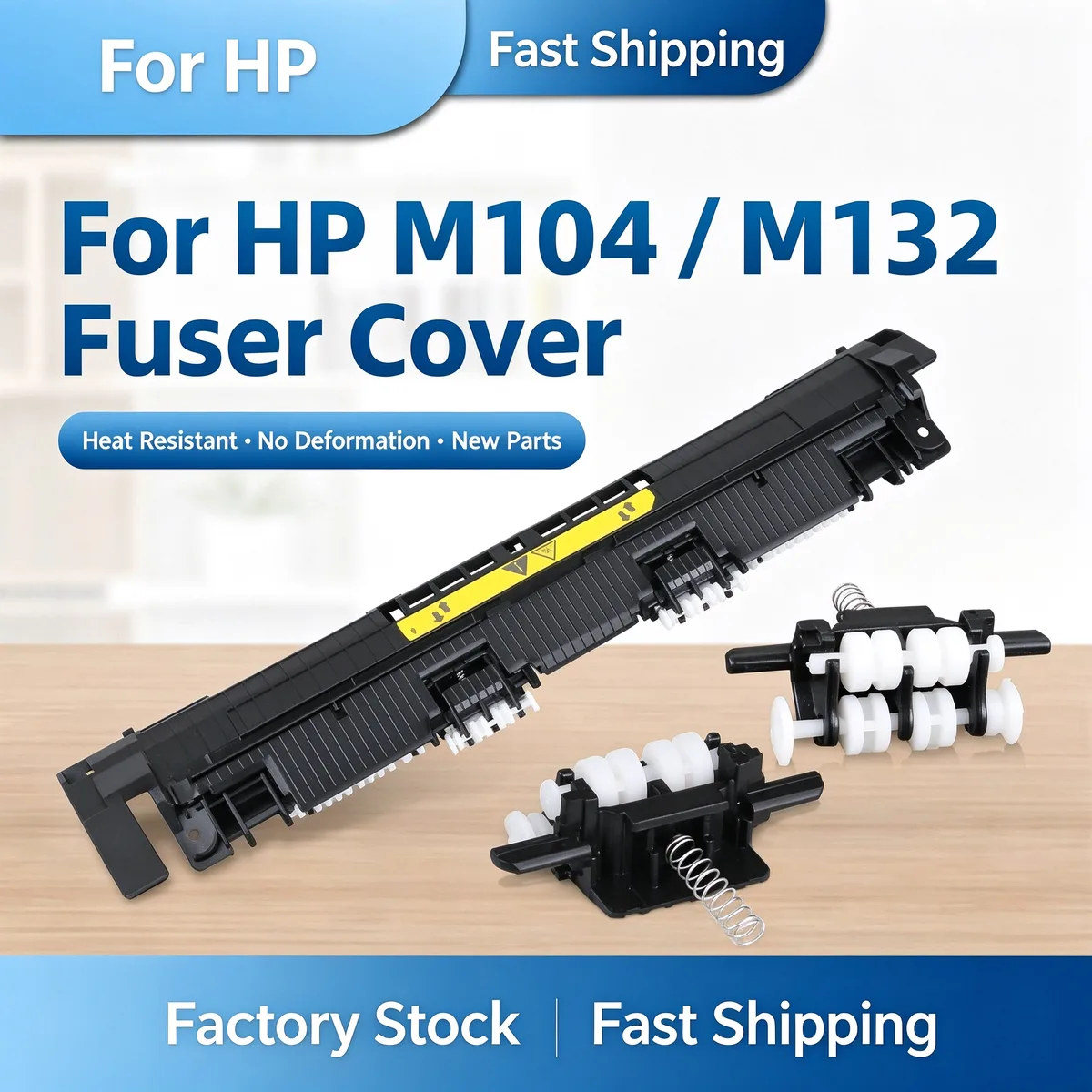 For HP M104a Fuser Exit Paper Roller view 1