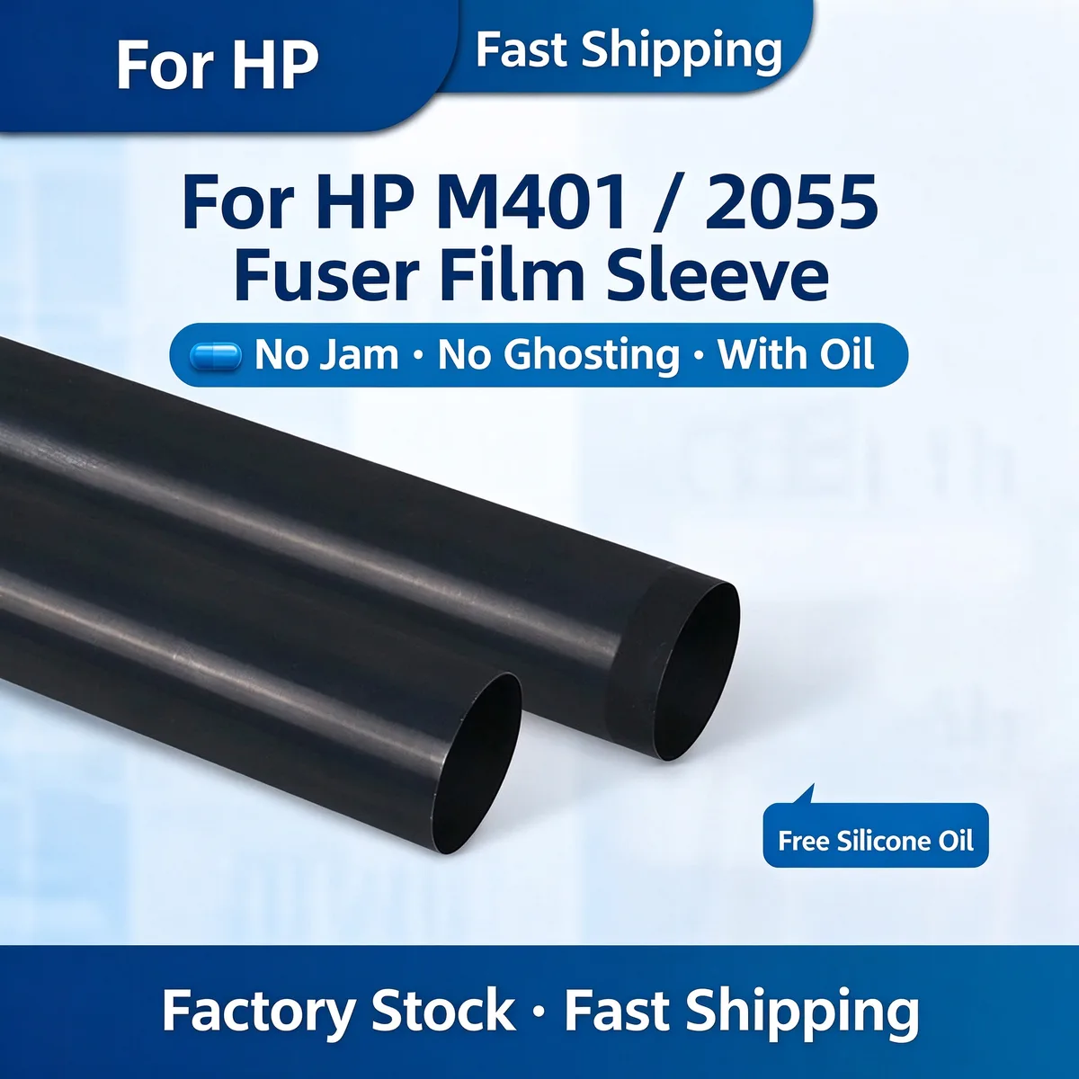 For HP M401d Fuser Film Sleeve view 1